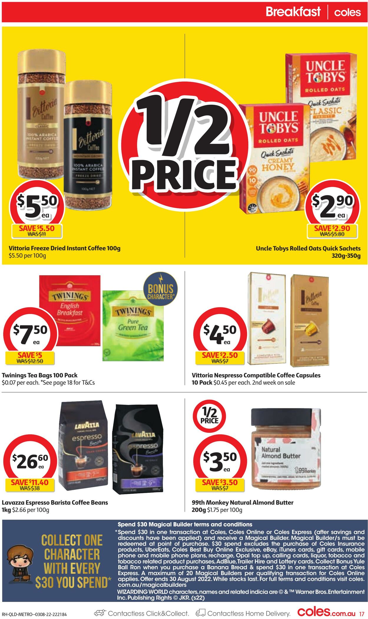 Catalogue Coles 03.08.2022 - 09.08.2022