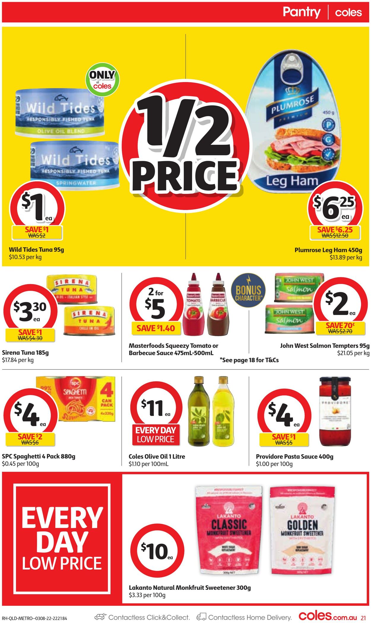 Catalogue Coles 03.08.2022 - 09.08.2022