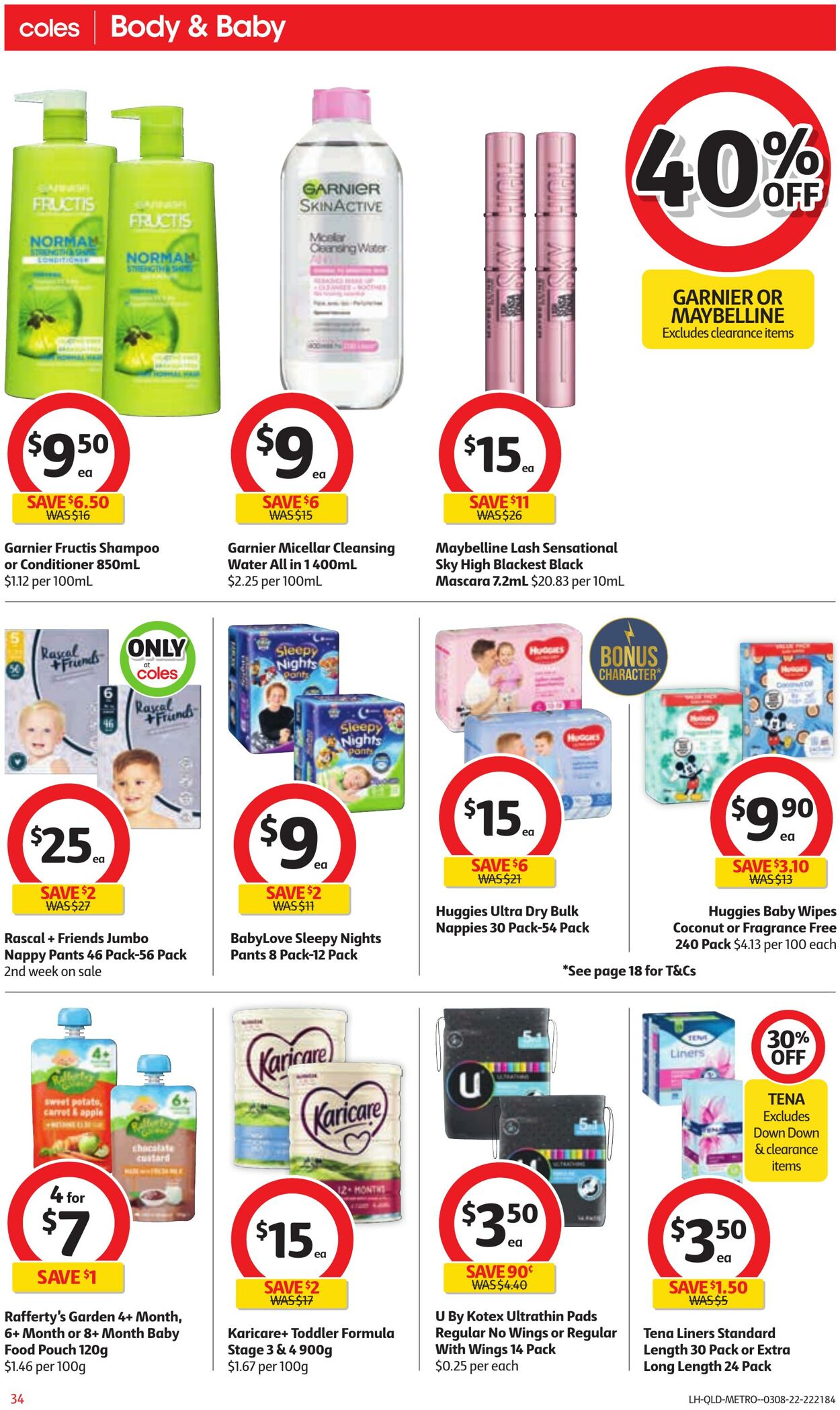 Catalogue Coles 03.08.2022 - 09.08.2022