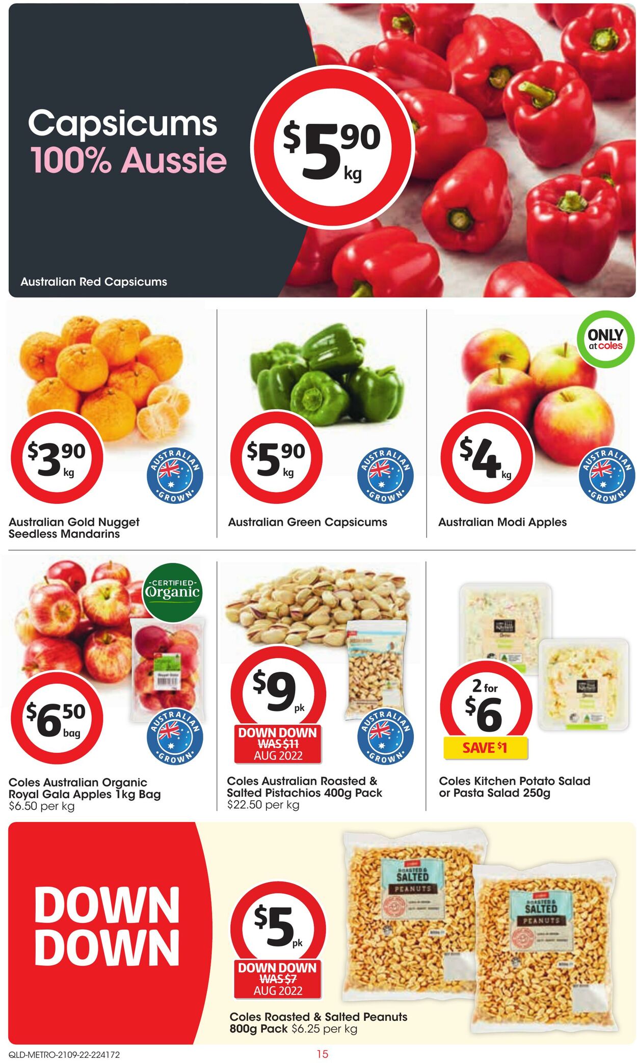 Catalogue Coles 21.09.2022 - 27.09.2022