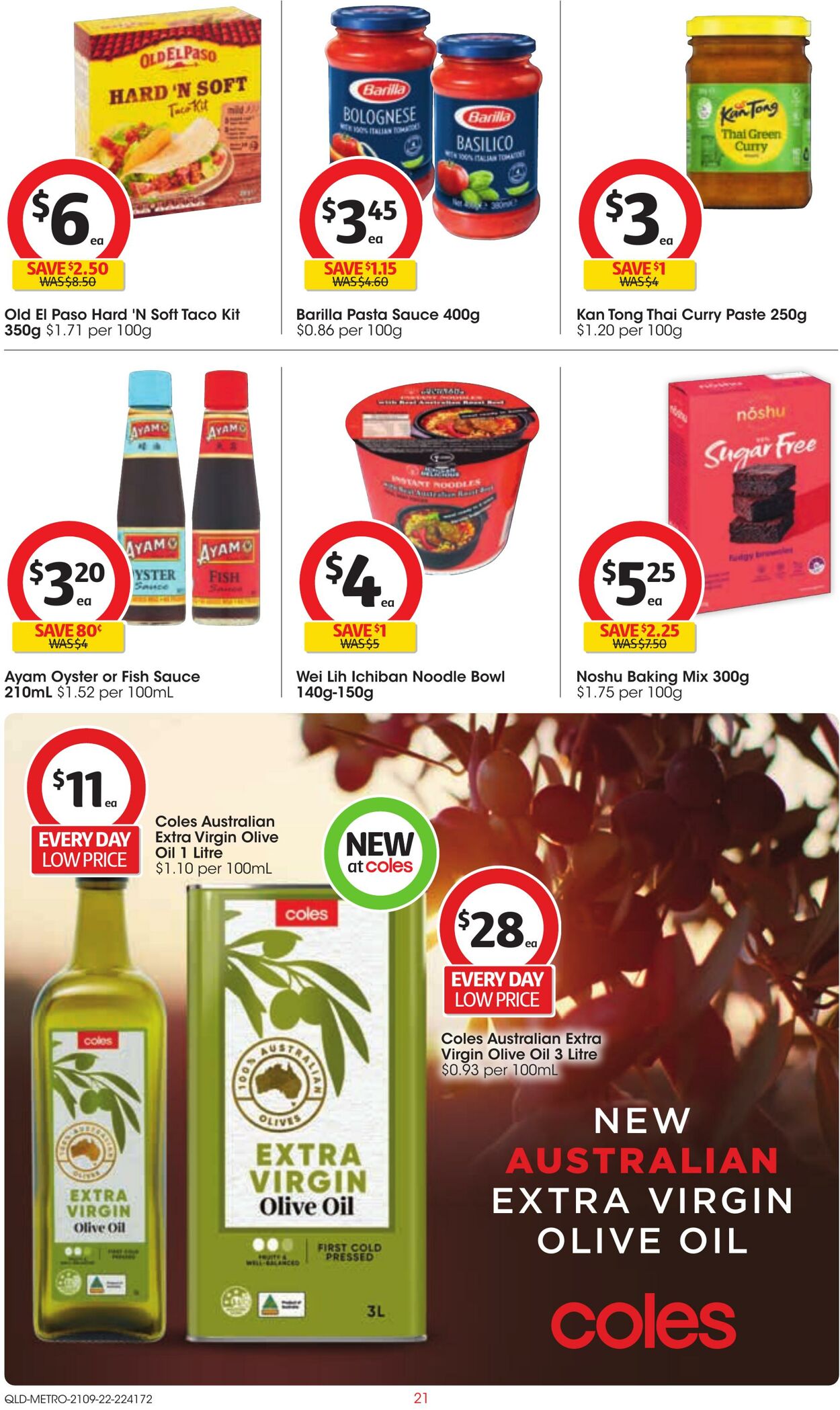 Catalogue Coles 21.09.2022 - 27.09.2022