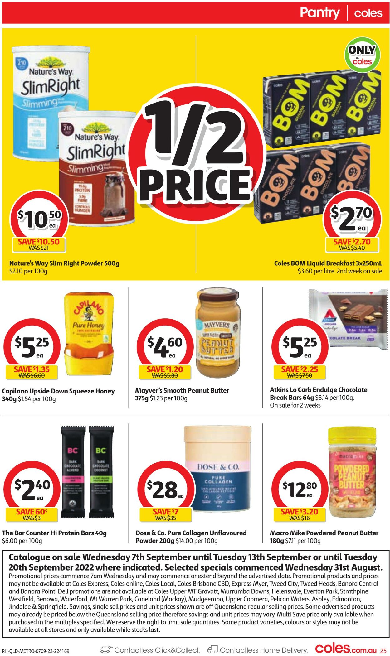 Catalogue Coles 07.09.2022 - 13.09.2022