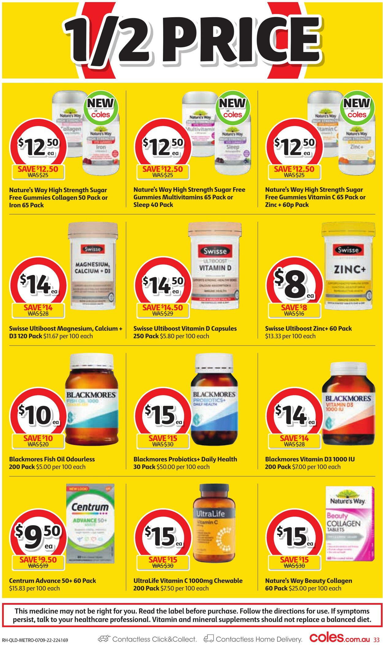 Catalogue Coles 07.09.2022 - 13.09.2022