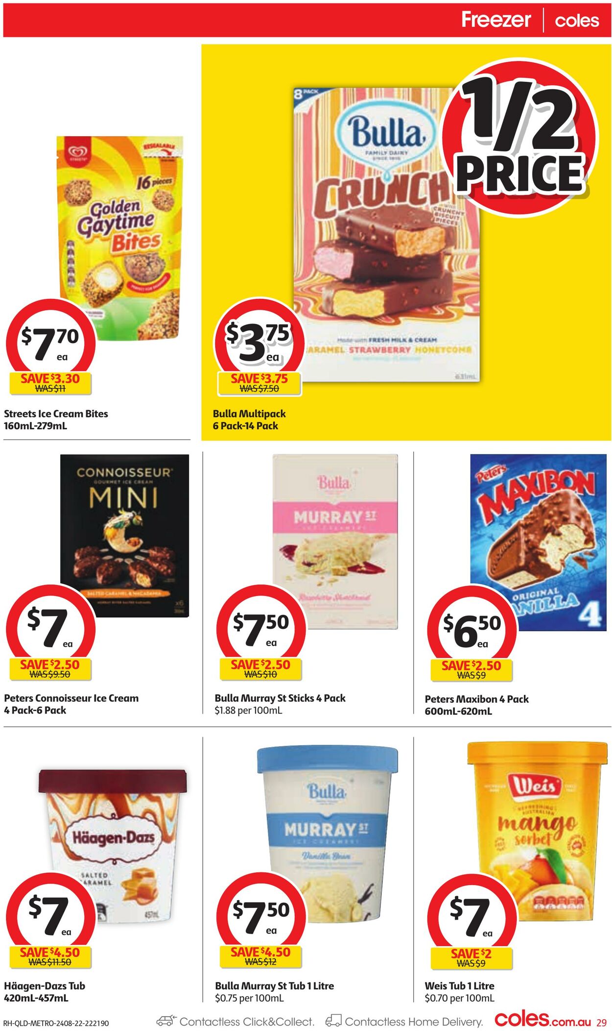 Catalogue Coles 24.08.2022 - 30.08.2022