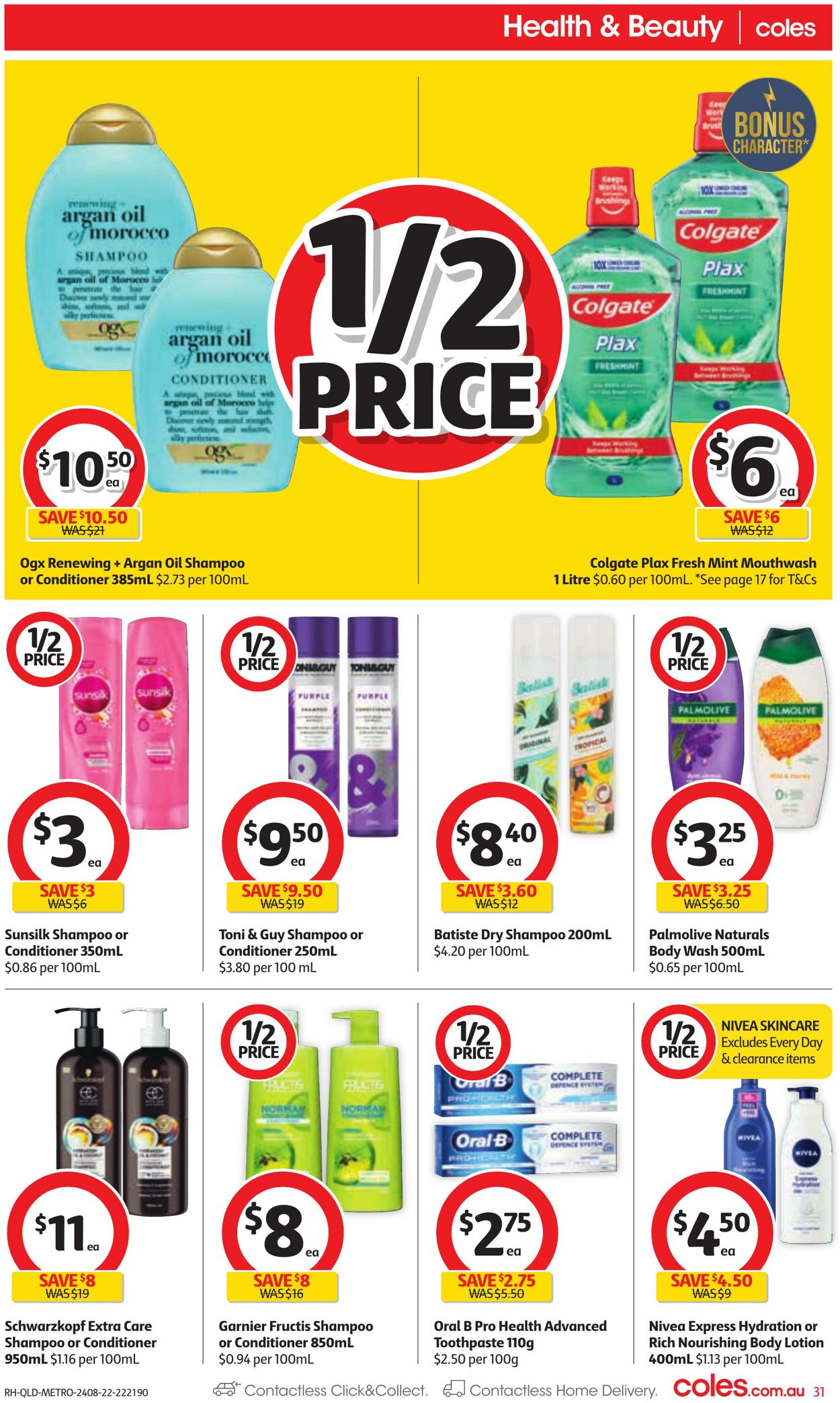 Catalogue Coles 24.08.2022 - 30.08.2022