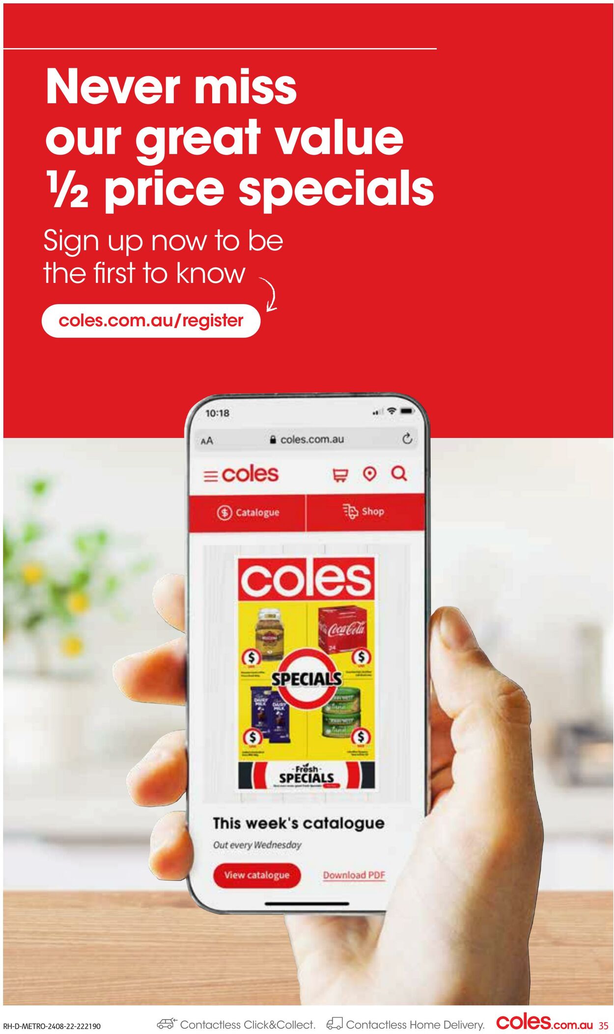 Catalogue Coles 24.08.2022 - 30.08.2022