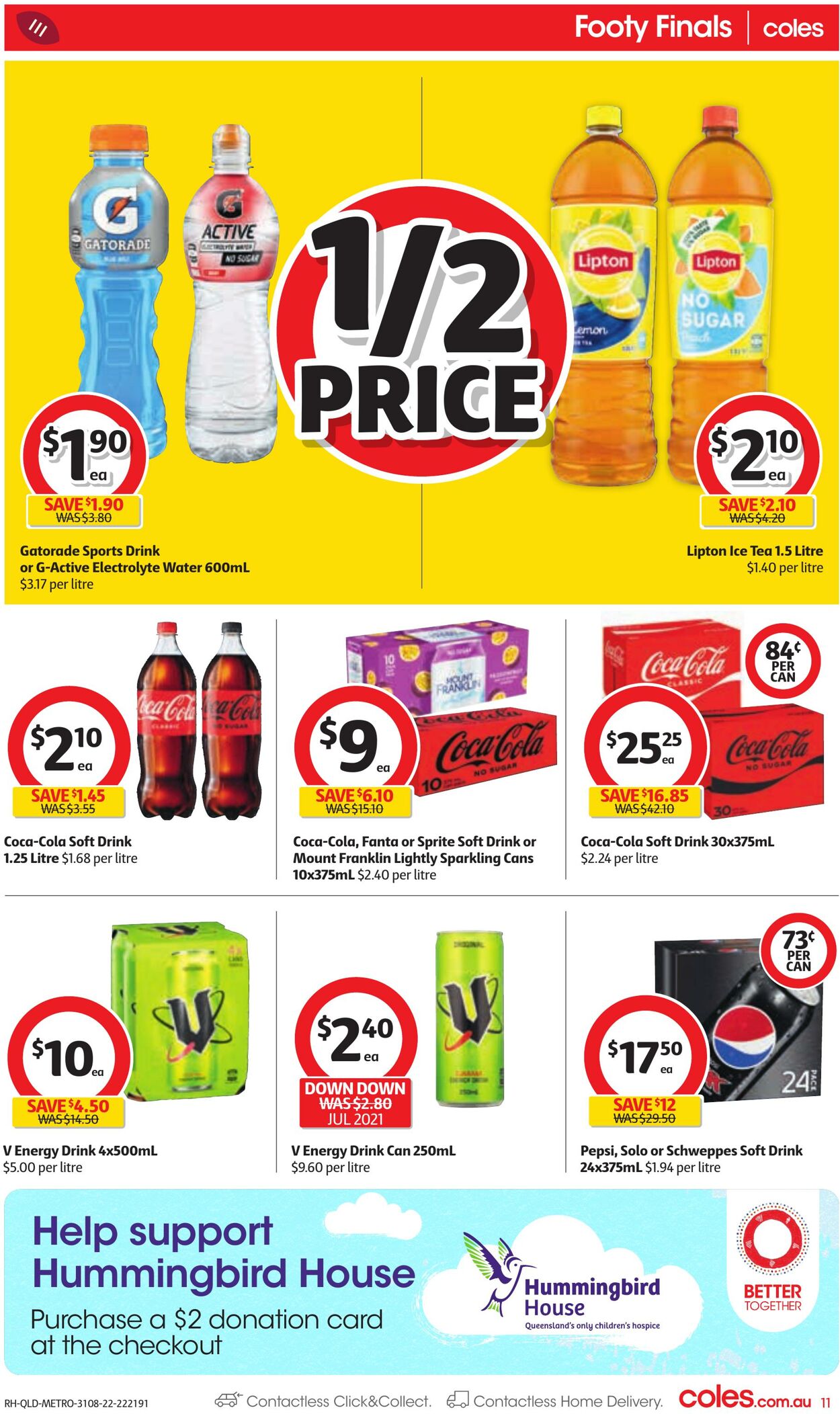 Catalogue Coles 31.08.2022 - 06.09.2022