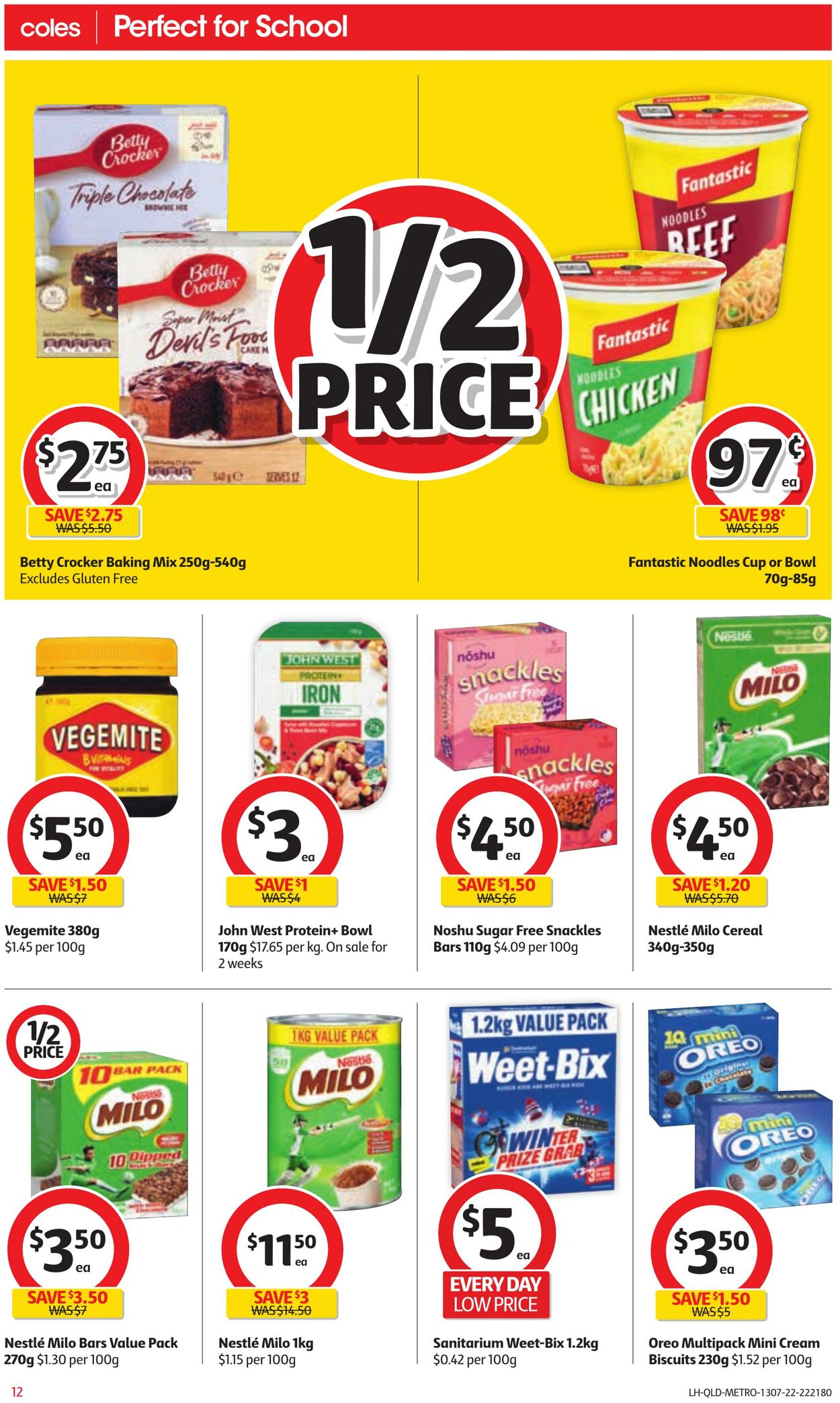 Catalogue Coles 13.07.2022 - 19.07.2022