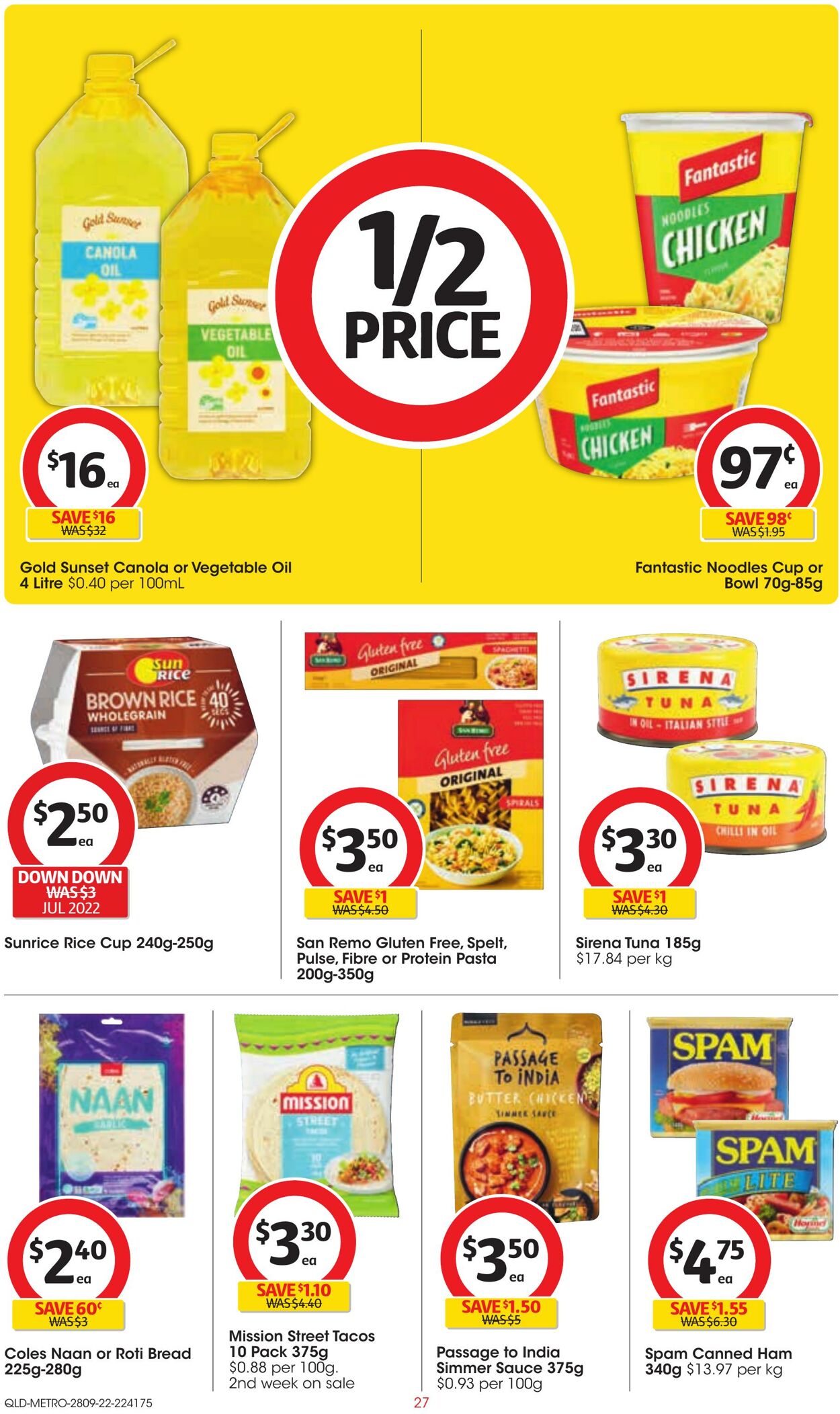 Catalogue Coles 28.09.2022 - 04.10.2022