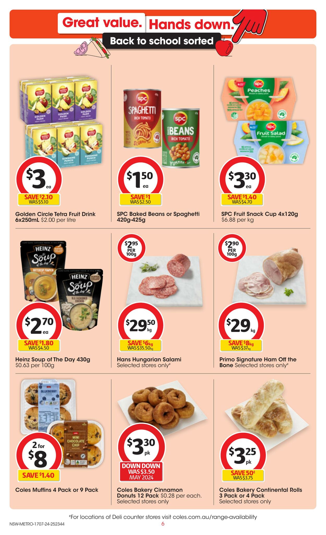 Catalogue Coles 17.07.2024 - 23.07.2024