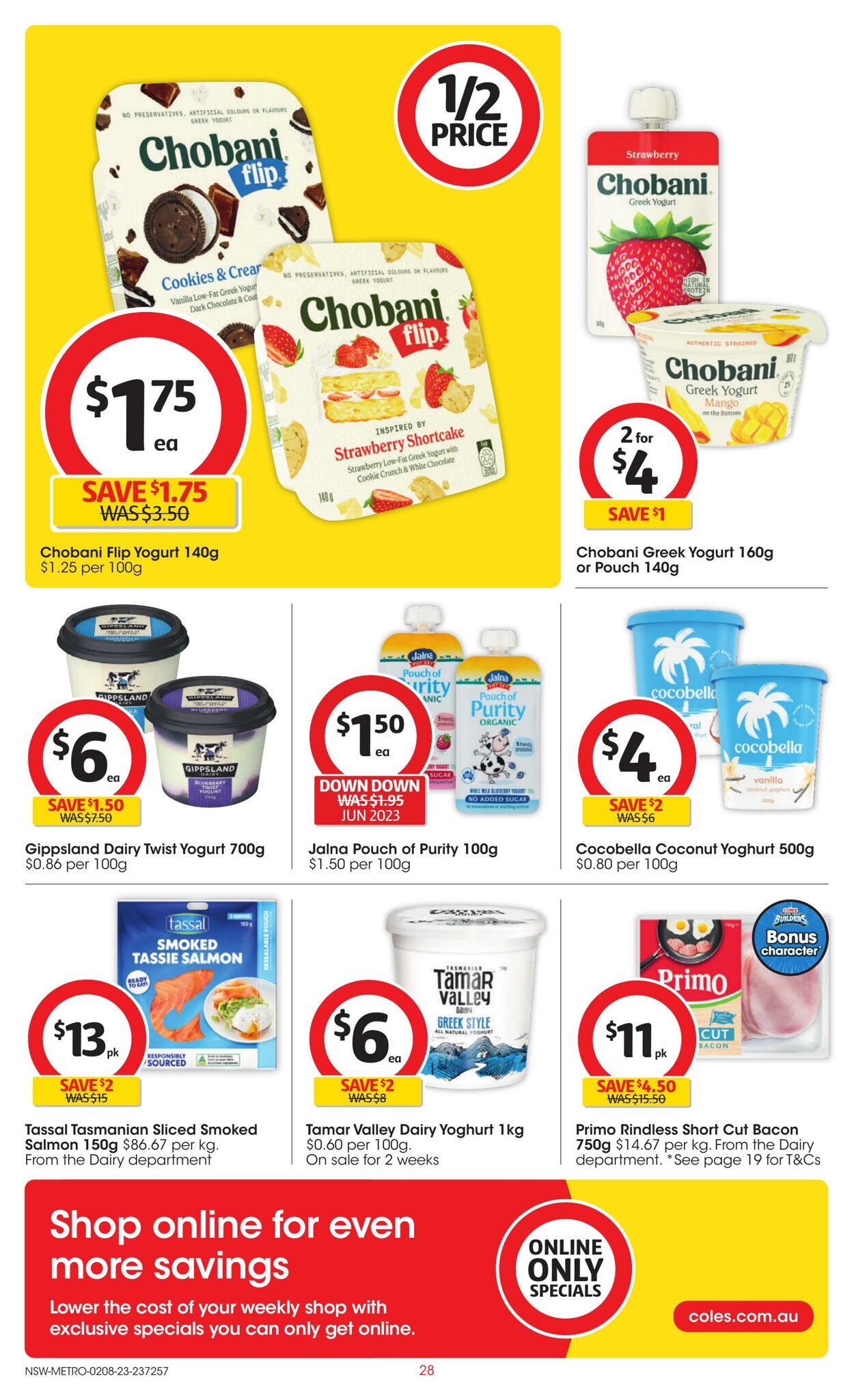 Catalogue Coles 02.08.2023 - 08.08.2023