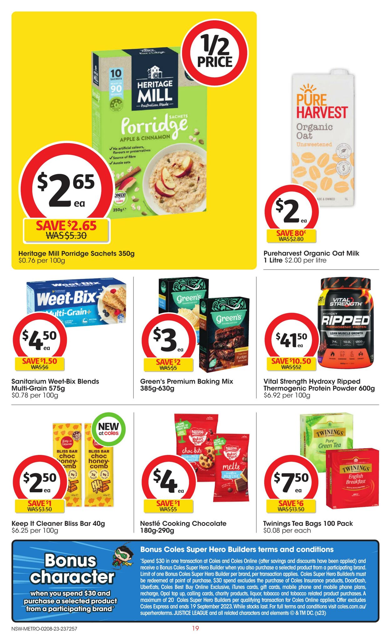 Catalogue Coles 02.08.2023 - 08.08.2023