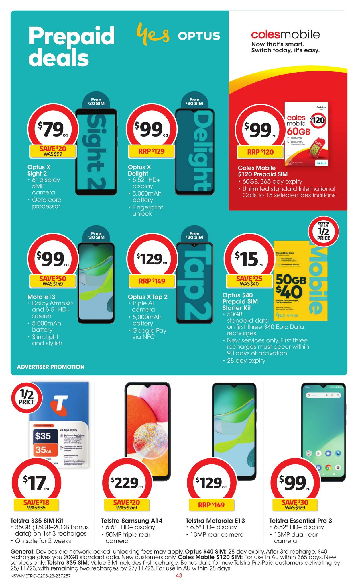 Catalogue Coles 02.08.2023 - 08.08.2023