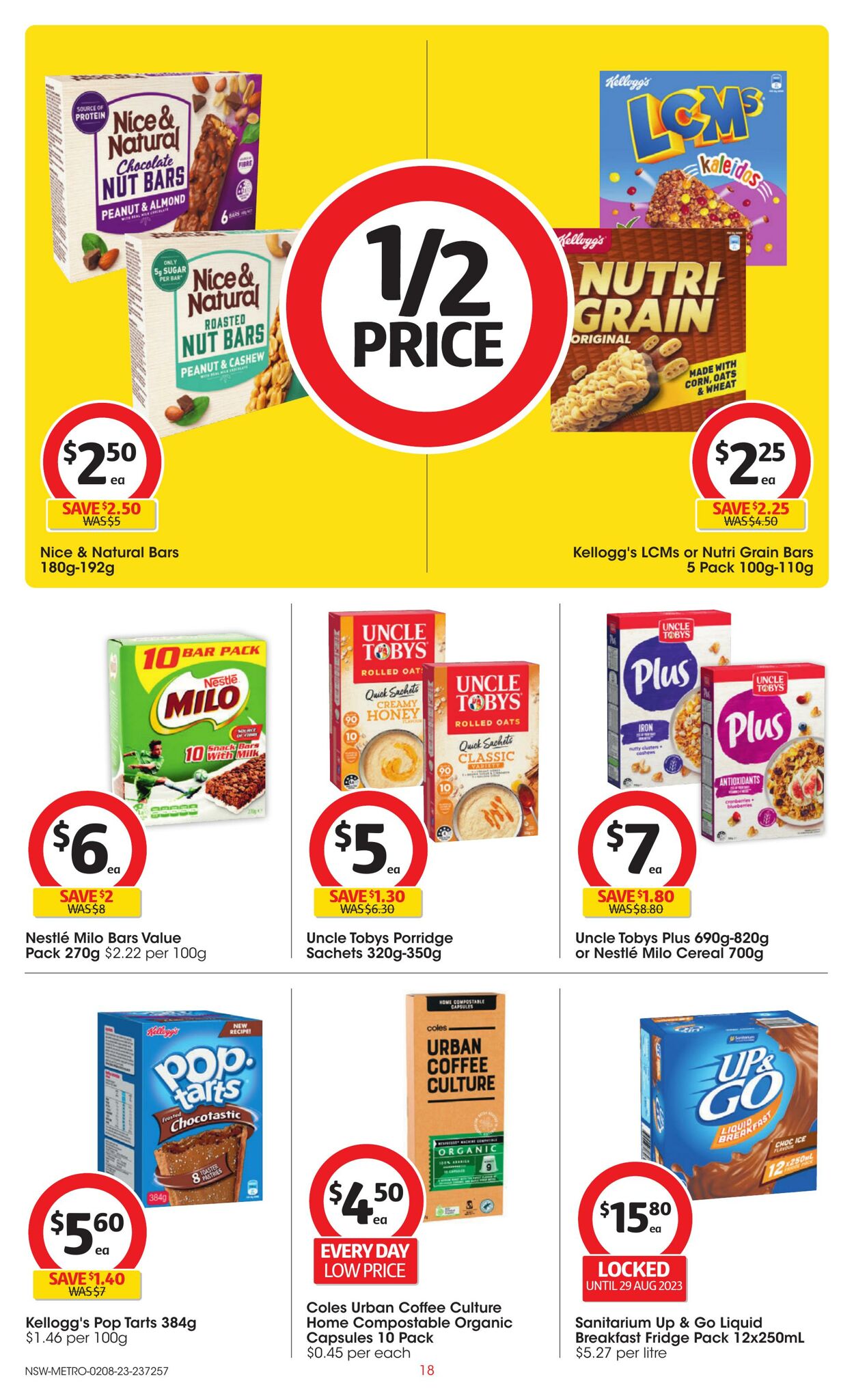 Catalogue Coles 02.08.2023 - 08.08.2023