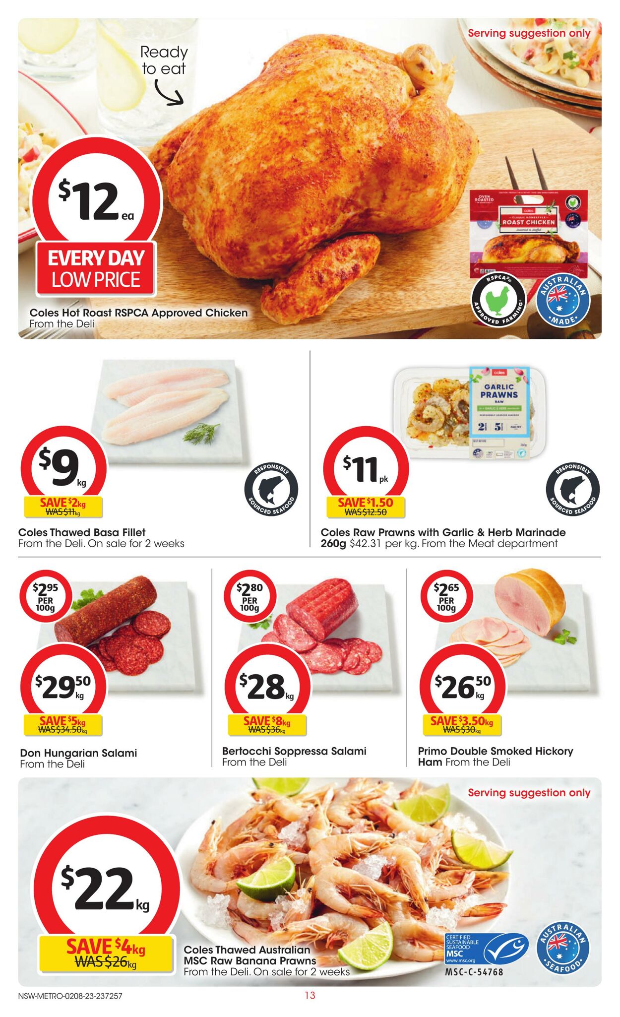 Catalogue Coles 02.08.2023 - 08.08.2023