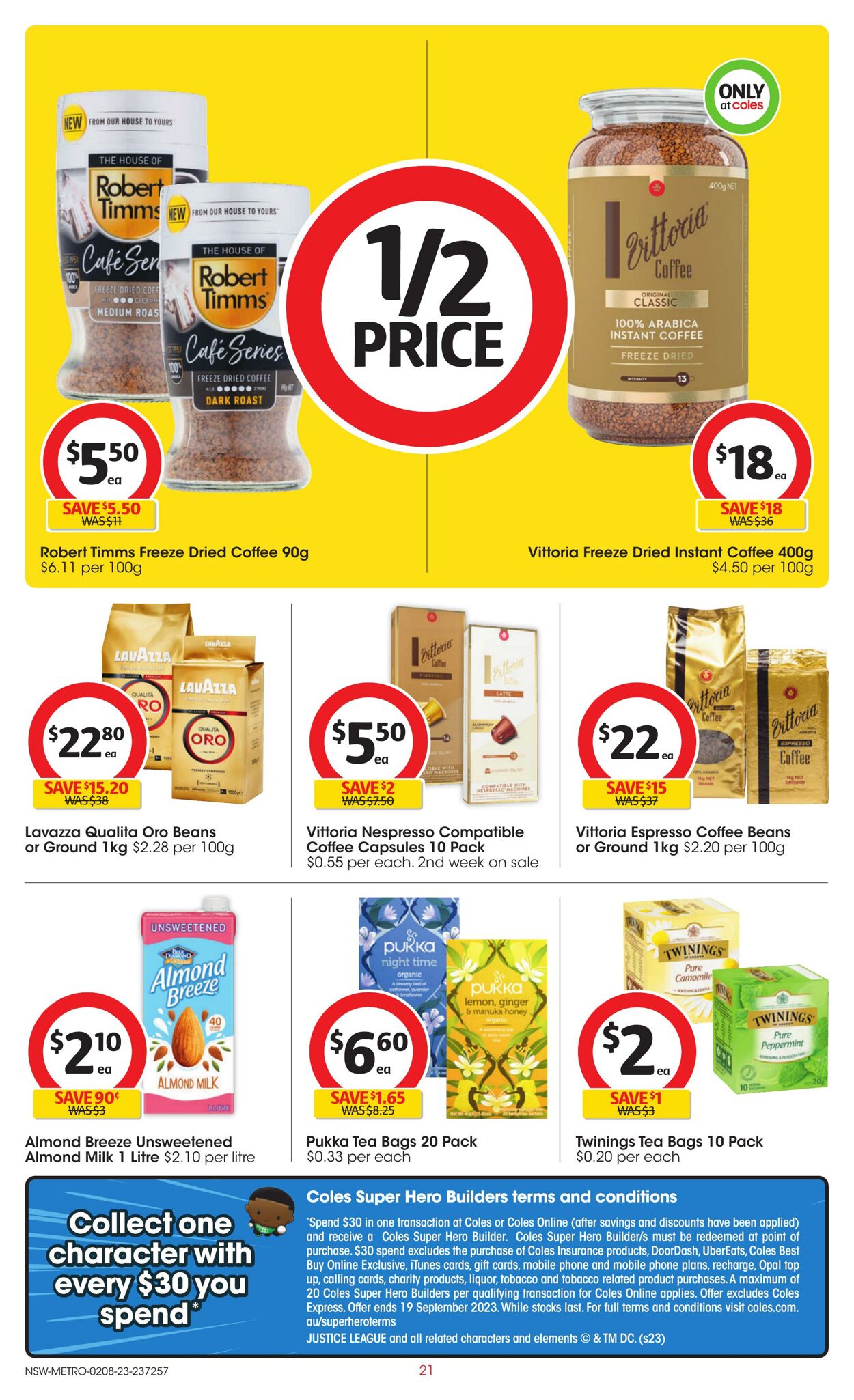 Catalogue Coles 02.08.2023 - 08.08.2023