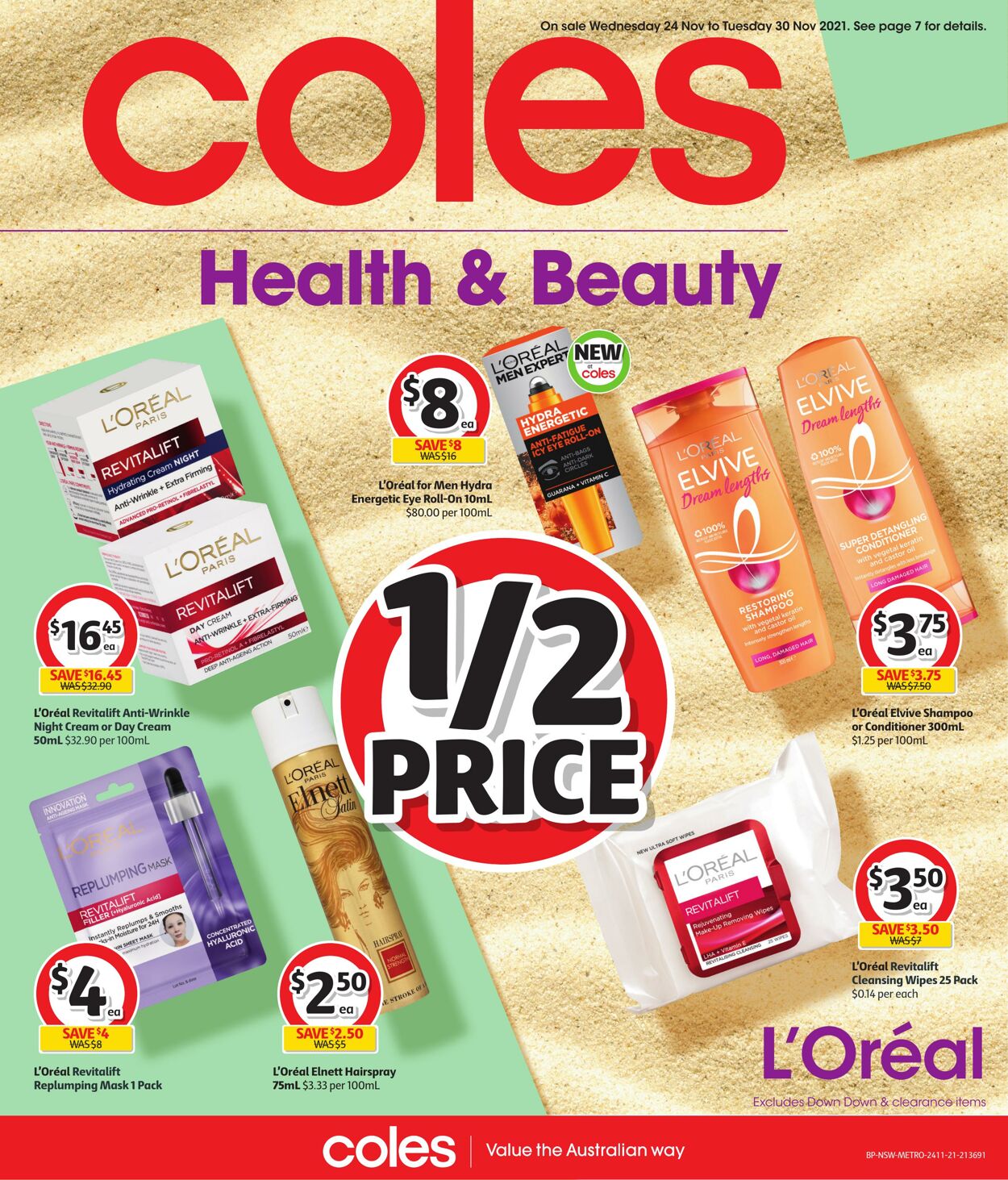 Catalogue Coles 24.11.2021 - 30.11.2021