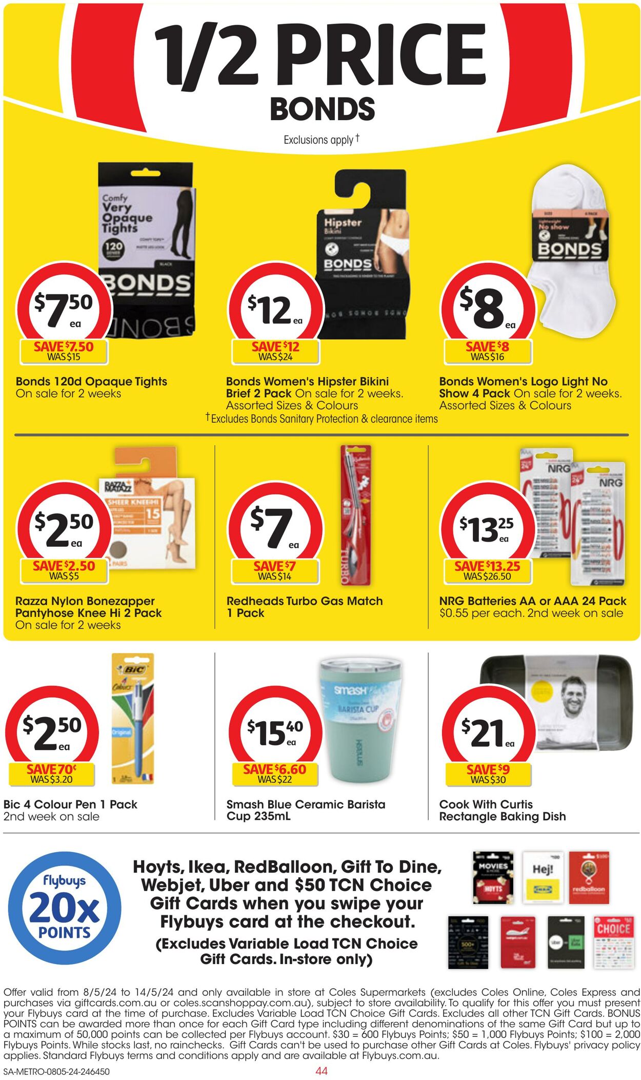 Catalogue Coles 08.05.2024 - 14.05.2024