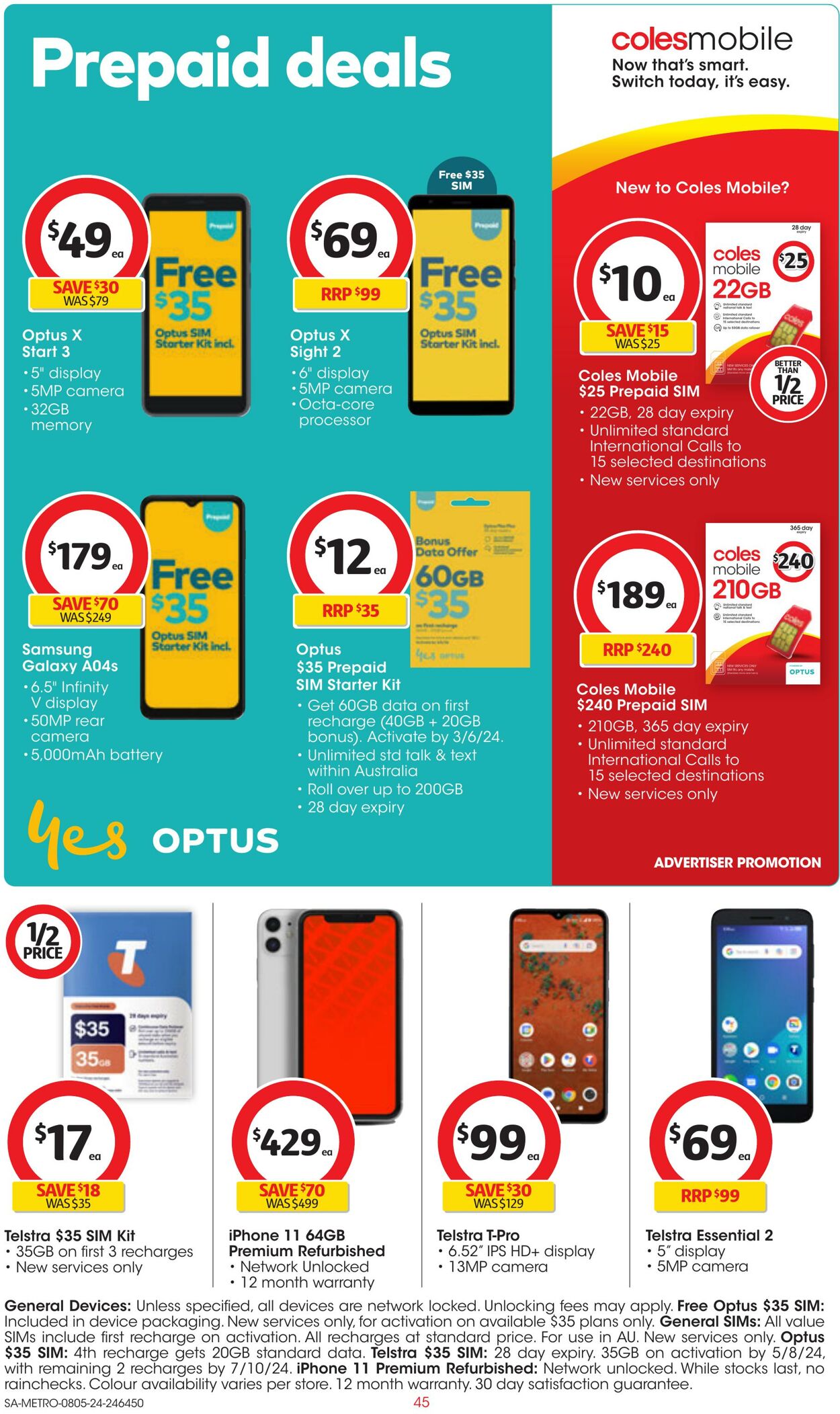 Catalogue Coles 08.05.2024 - 14.05.2024