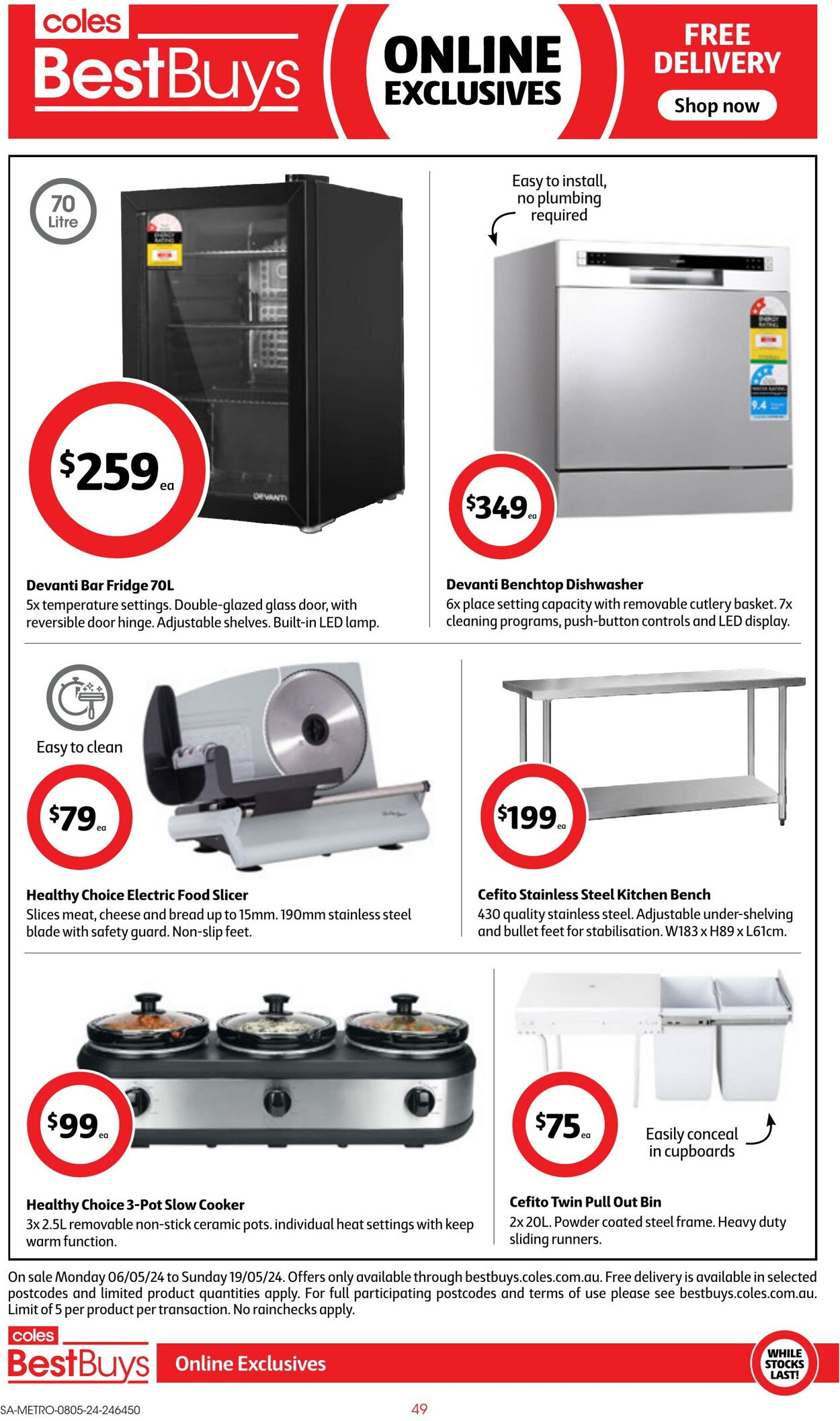 Catalogue Coles 08.05.2024 - 14.05.2024