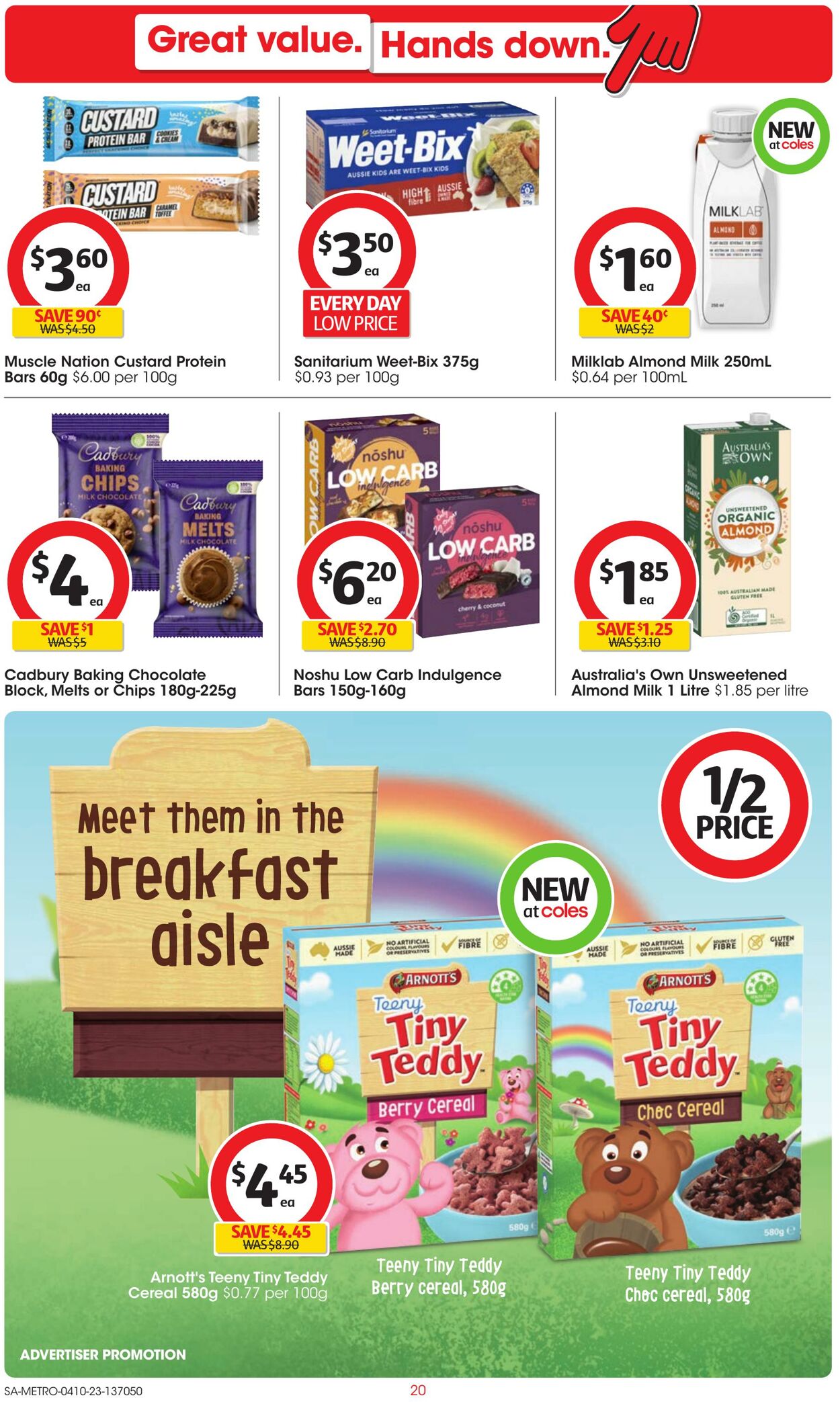 Catalogue Coles 04.10.2023 - 10.10.2023