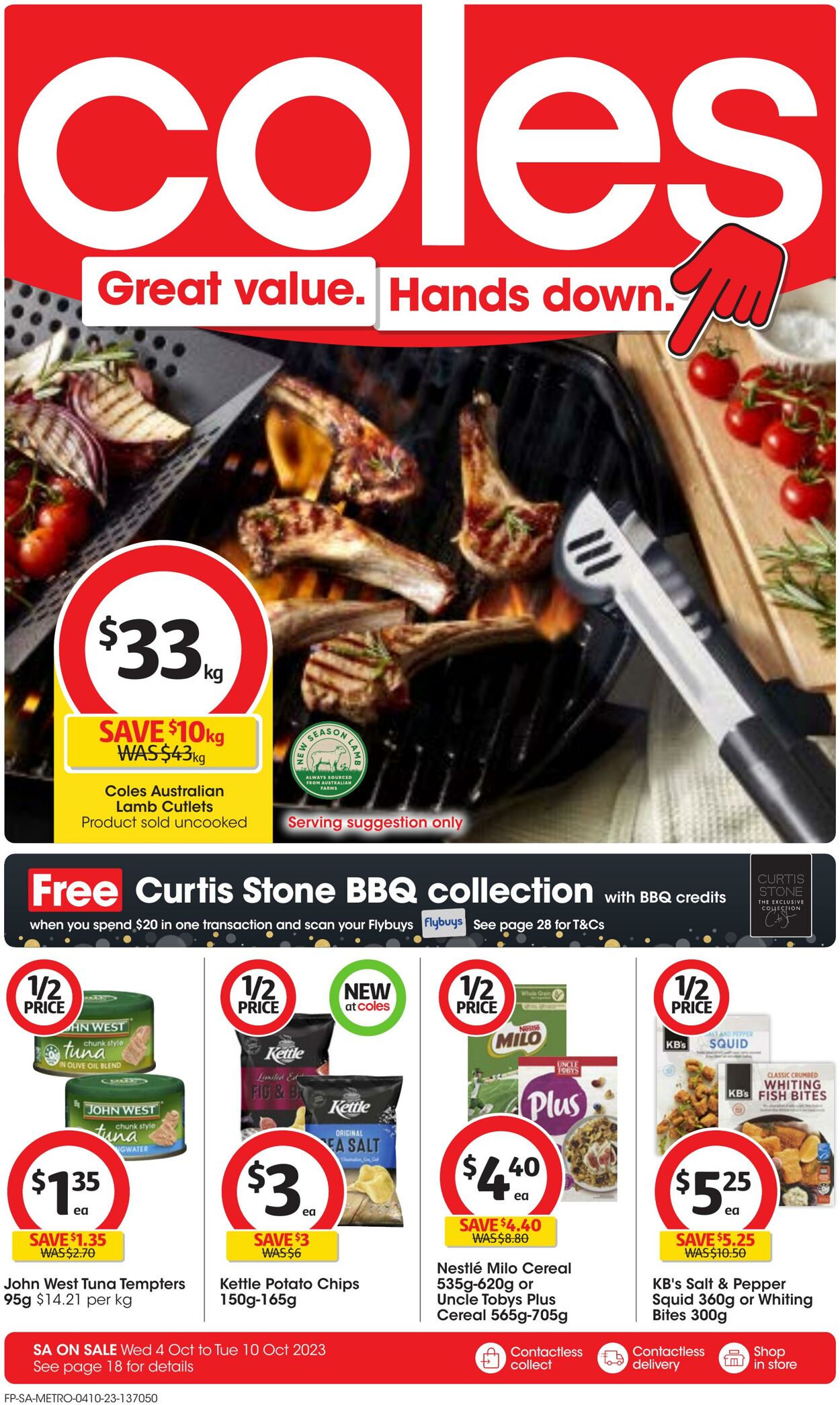 Catalogue Coles 04.10.2023 - 10.10.2023