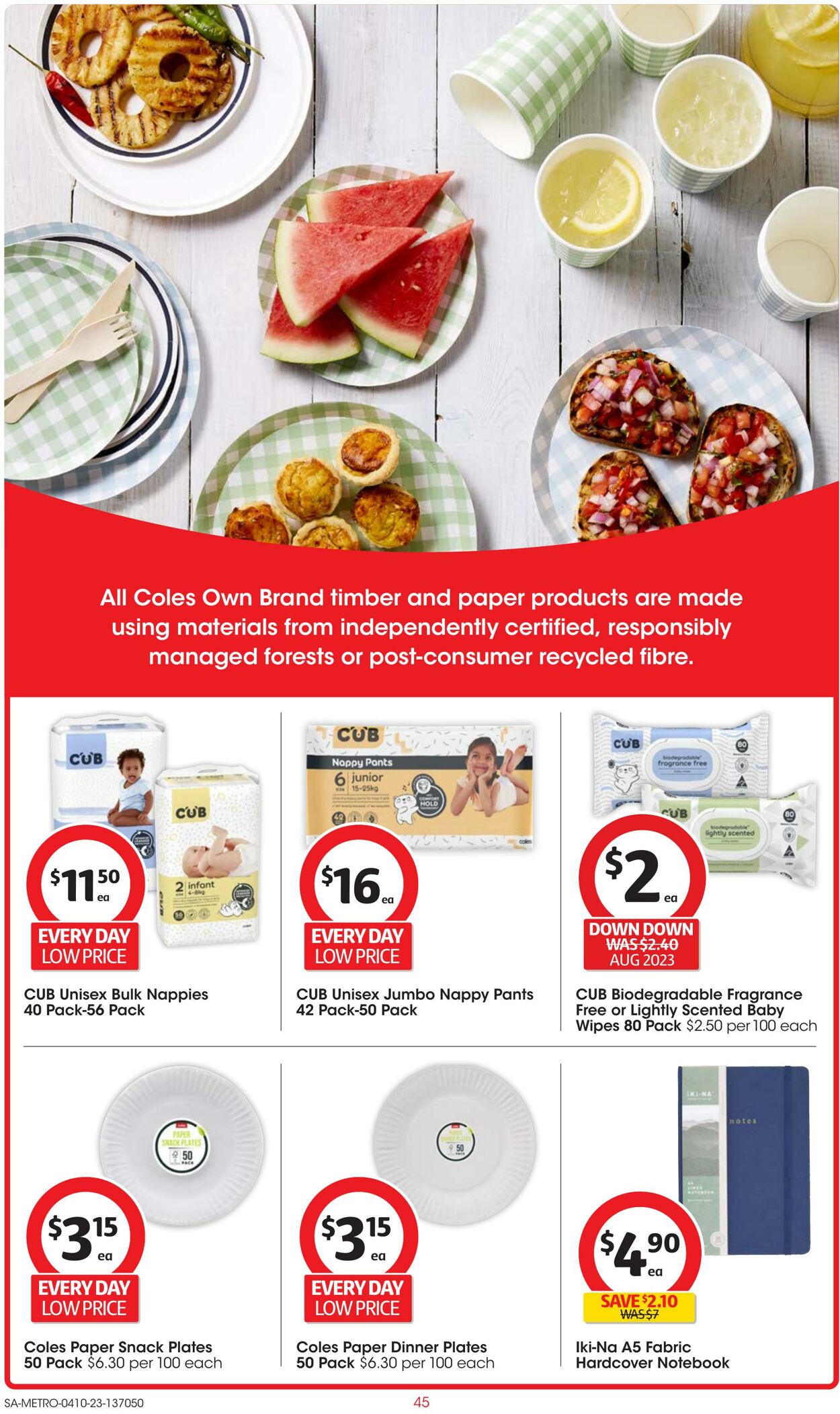 Catalogue Coles 04.10.2023 - 10.10.2023