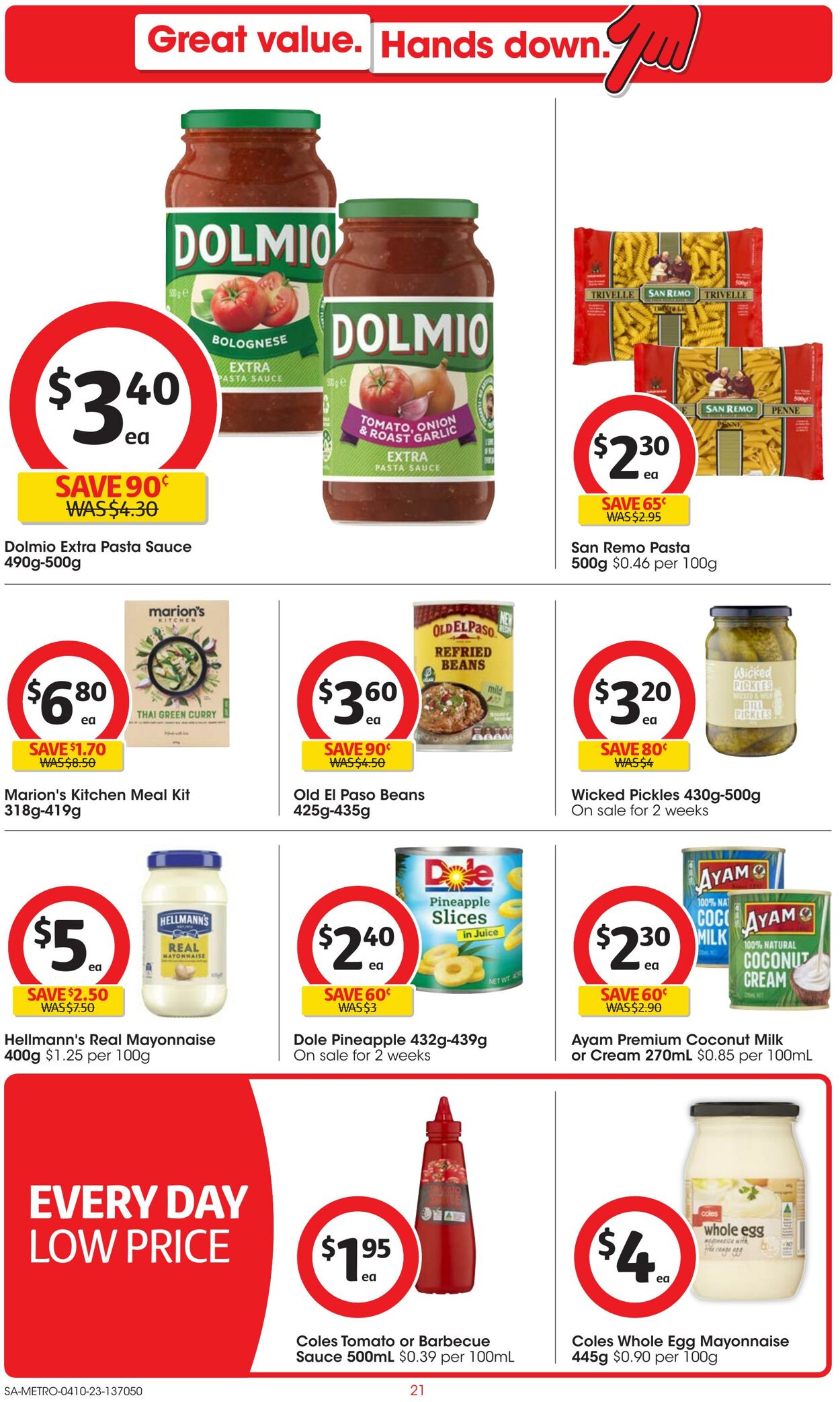 Catalogue Coles 04.10.2023 - 10.10.2023