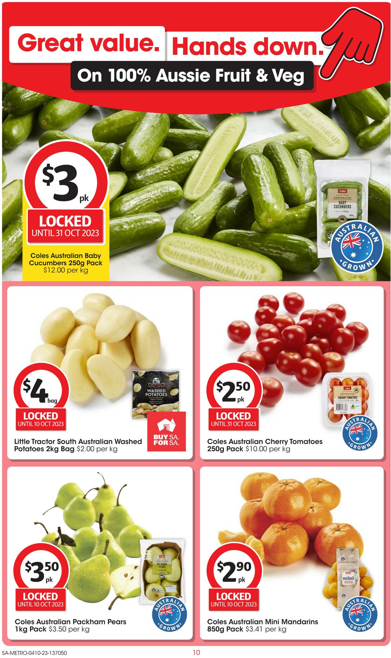 Catalogue Coles 04.10.2023 - 10.10.2023