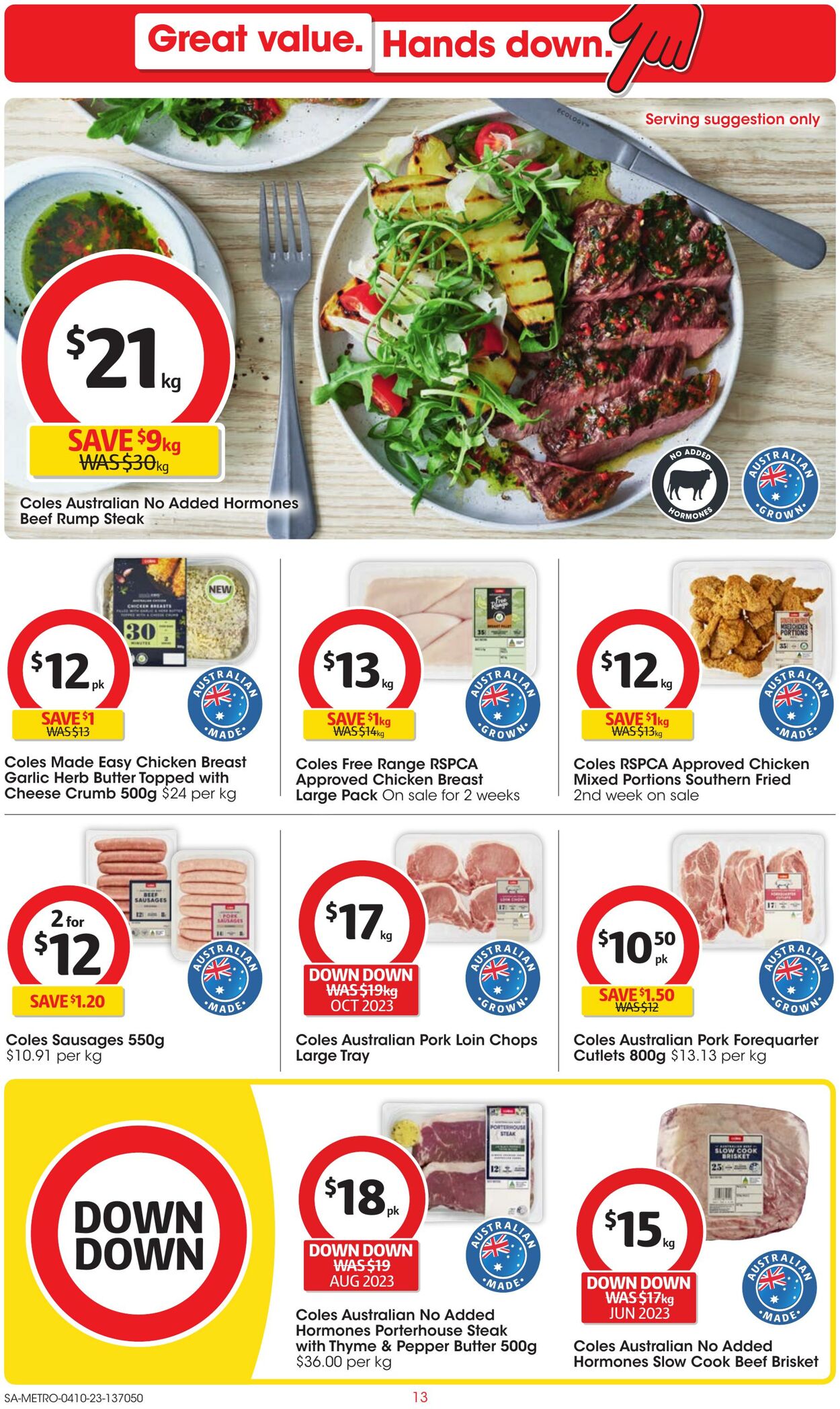 Catalogue Coles 04.10.2023 - 10.10.2023