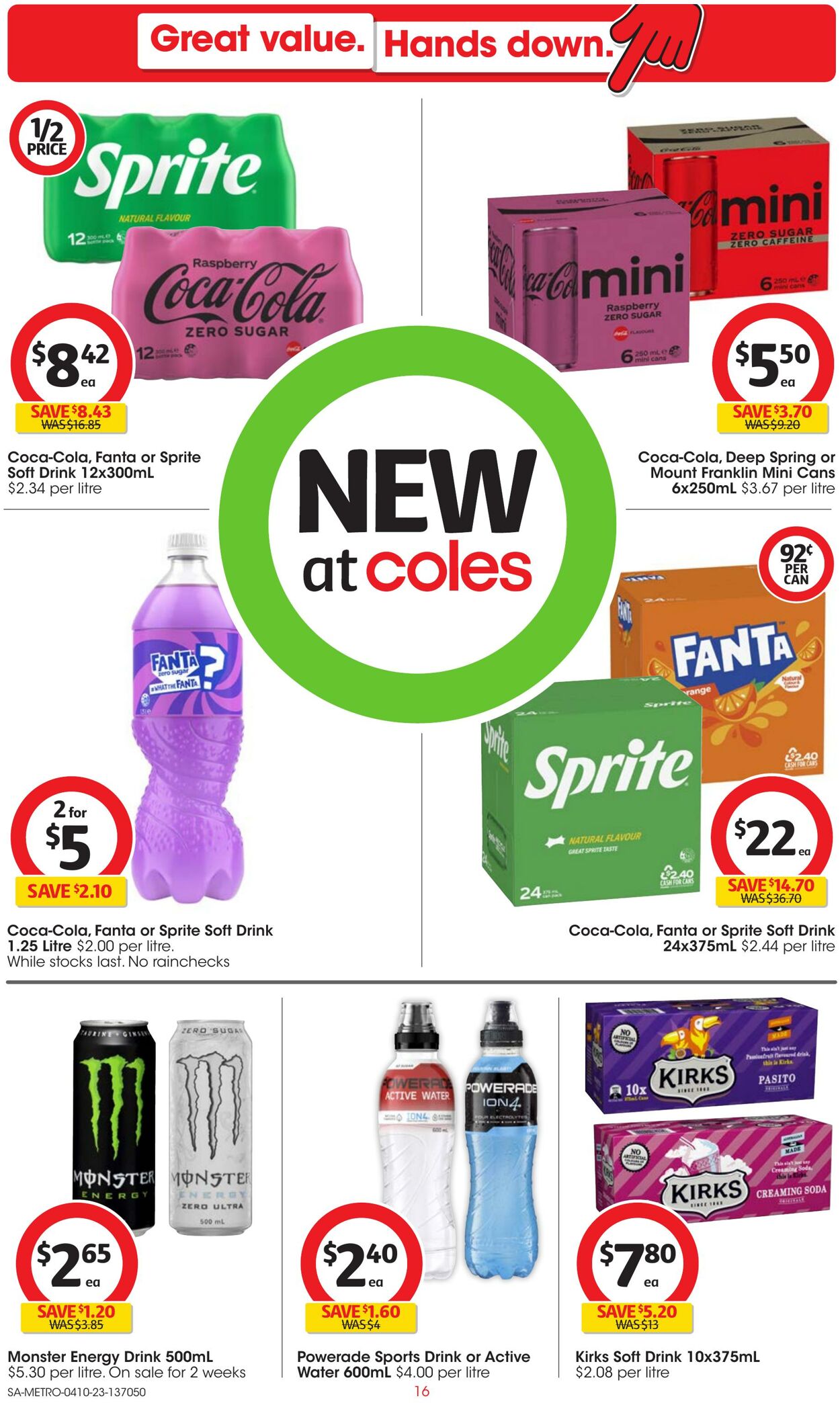 Catalogue Coles 04.10.2023 - 10.10.2023
