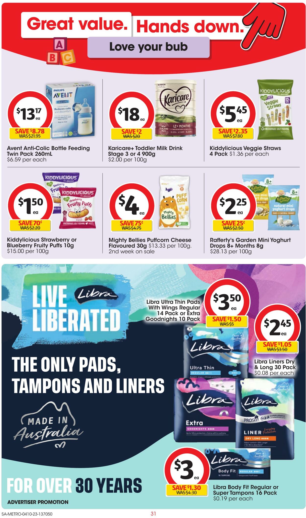 Catalogue Coles 04.10.2023 - 10.10.2023