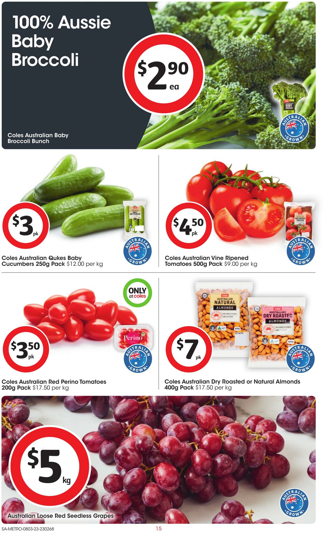 Catalogue Coles 08.03.2023 - 14.03.2023