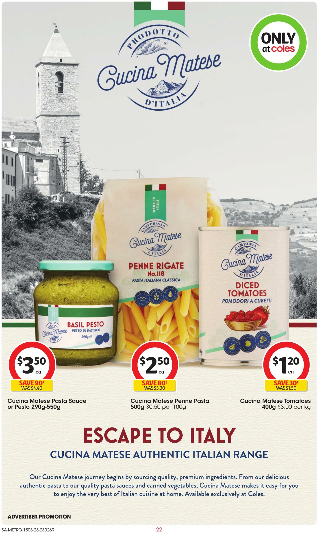 Catalogue Coles 15.03.2023 - 21.03.2023