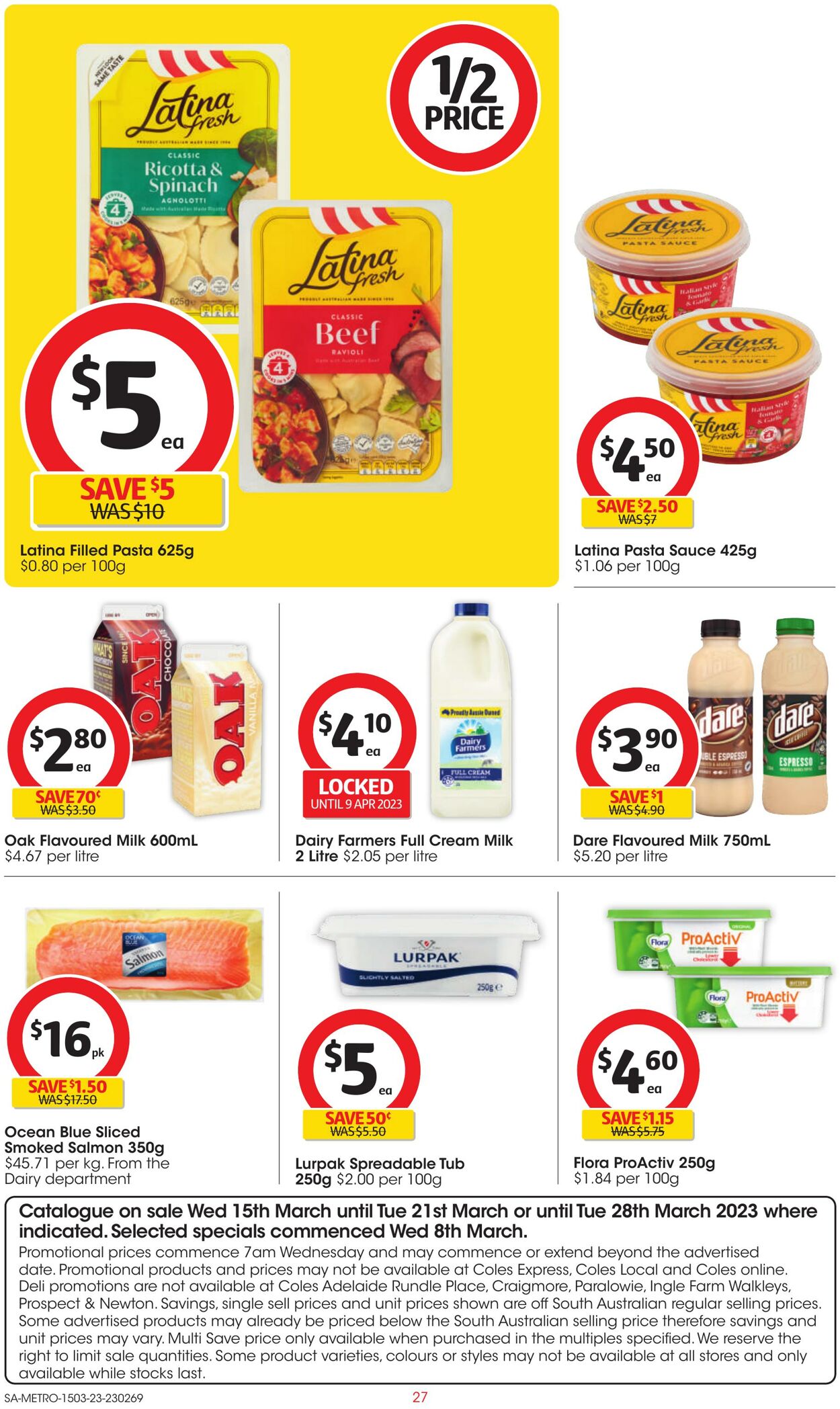 Catalogue Coles 15.03.2023 - 21.03.2023