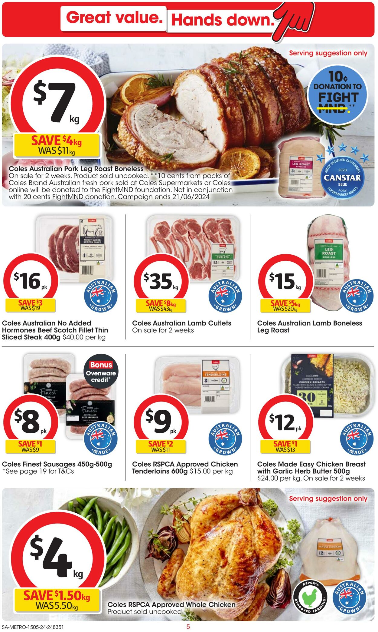 Catalogue Coles 15.05.2024 - 21.05.2024