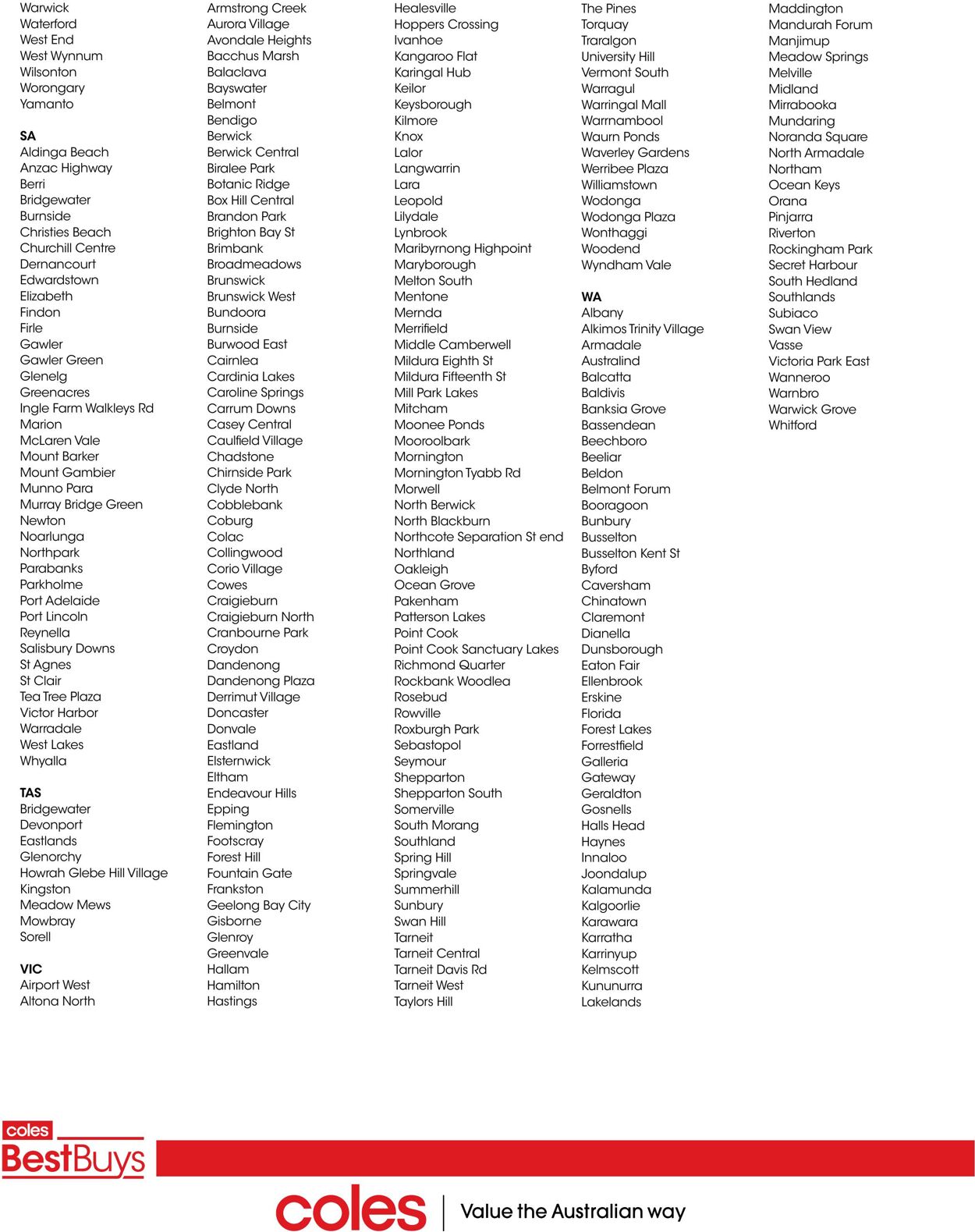 Catalogue Coles 14.06.2023 - 20.06.2023