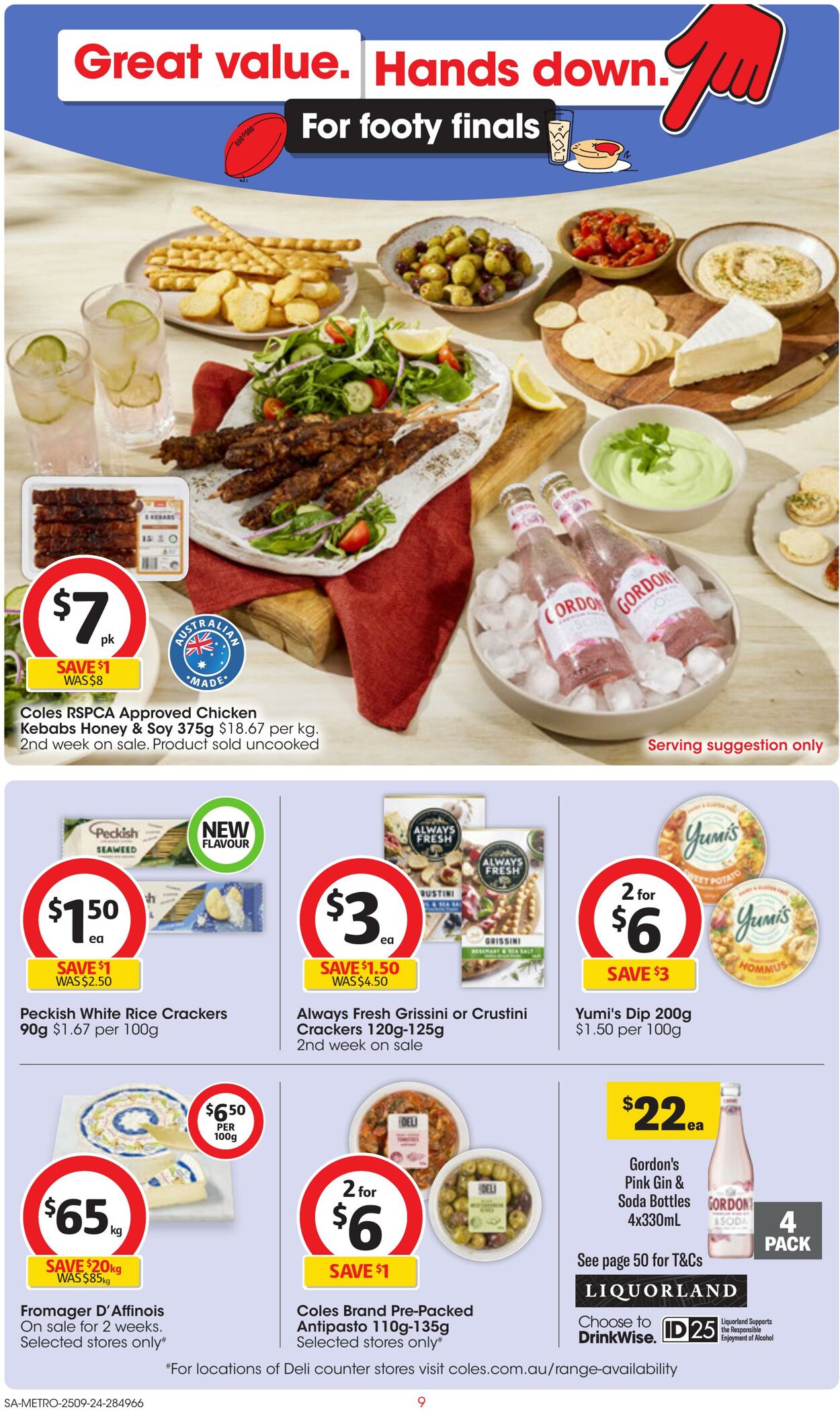 Catalogue Coles 18.09.2024 - 24.09.2024