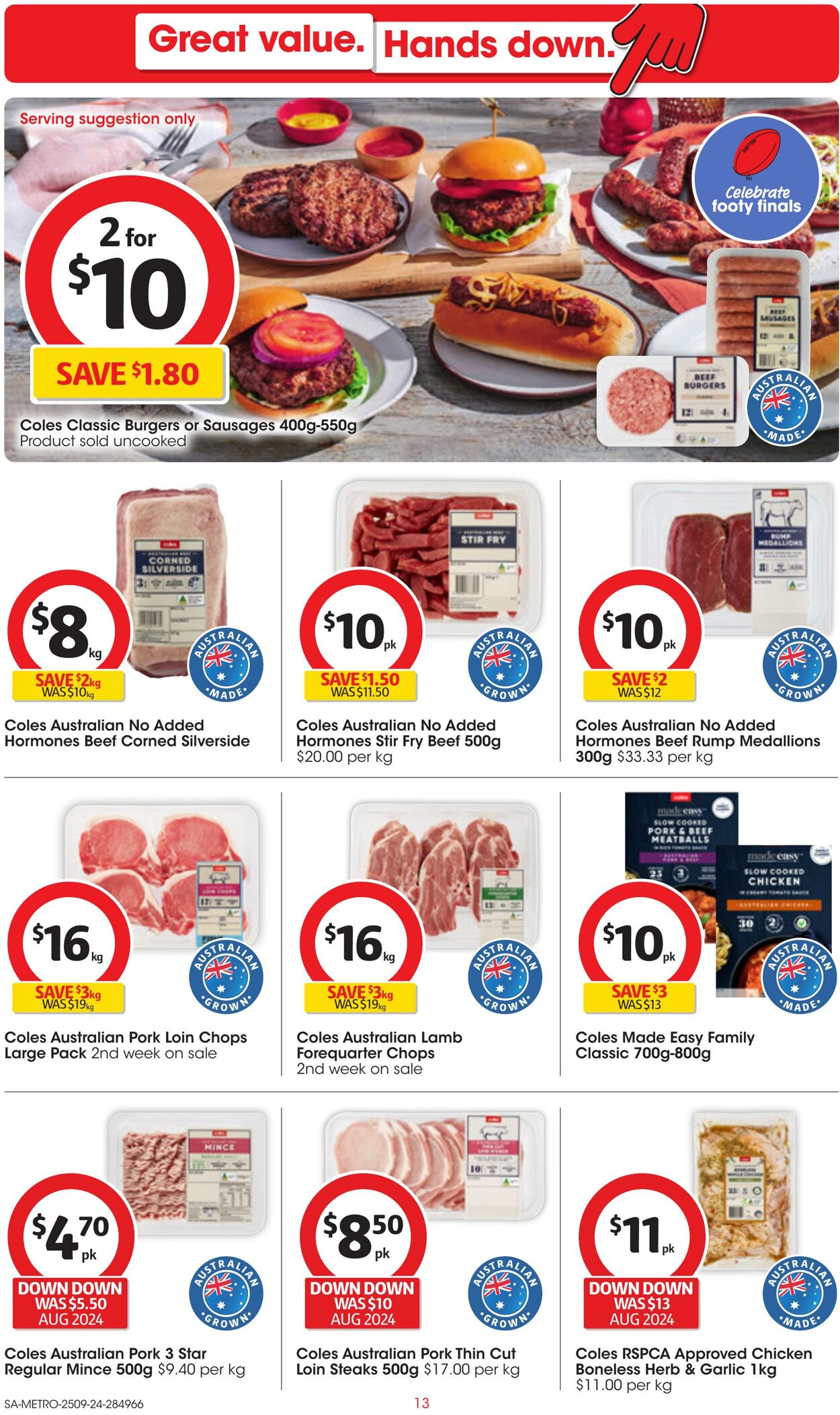 Catalogue Coles 18.09.2024 - 24.09.2024