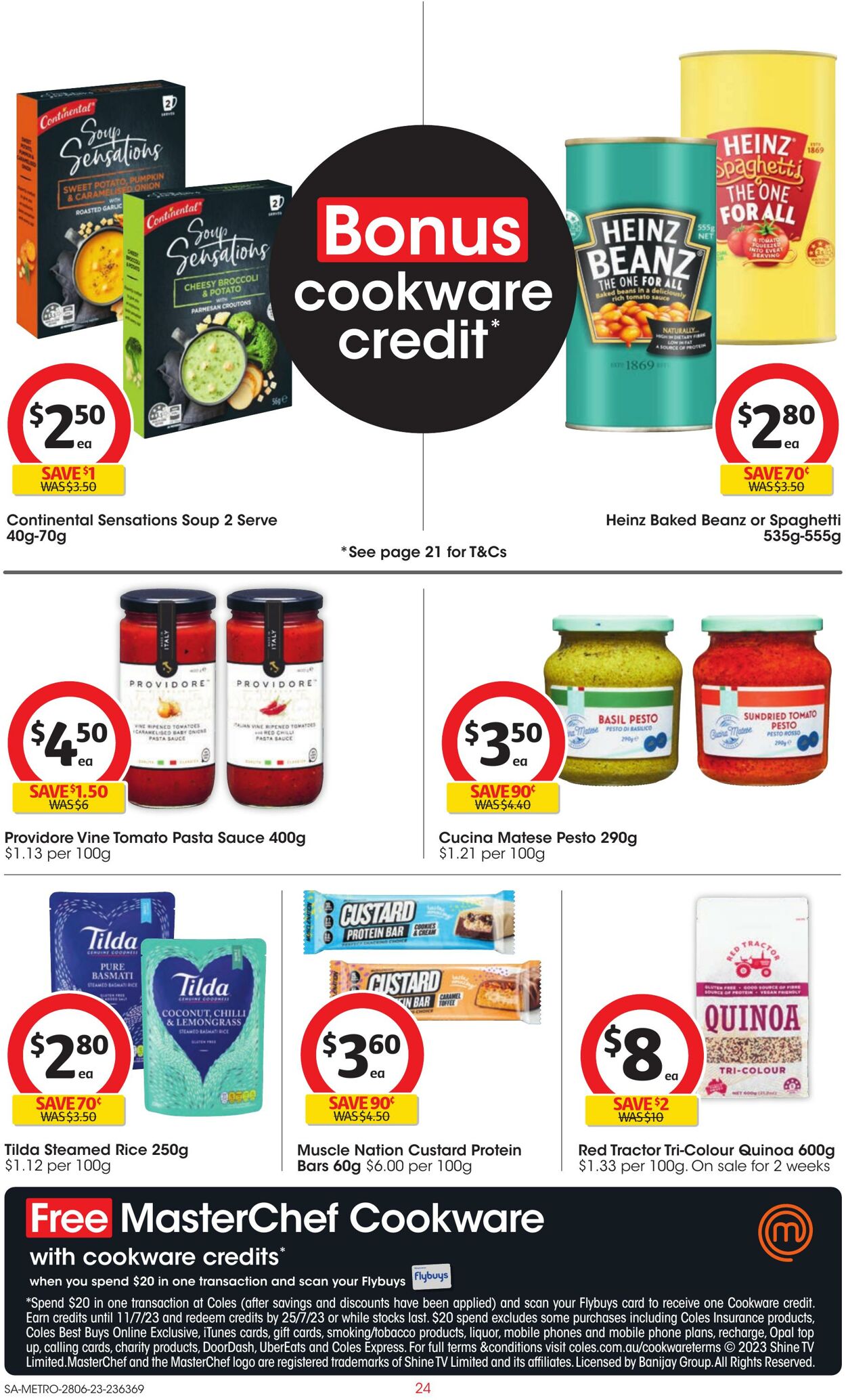 Catalogue Coles 21.06.2023 - 27.06.2023