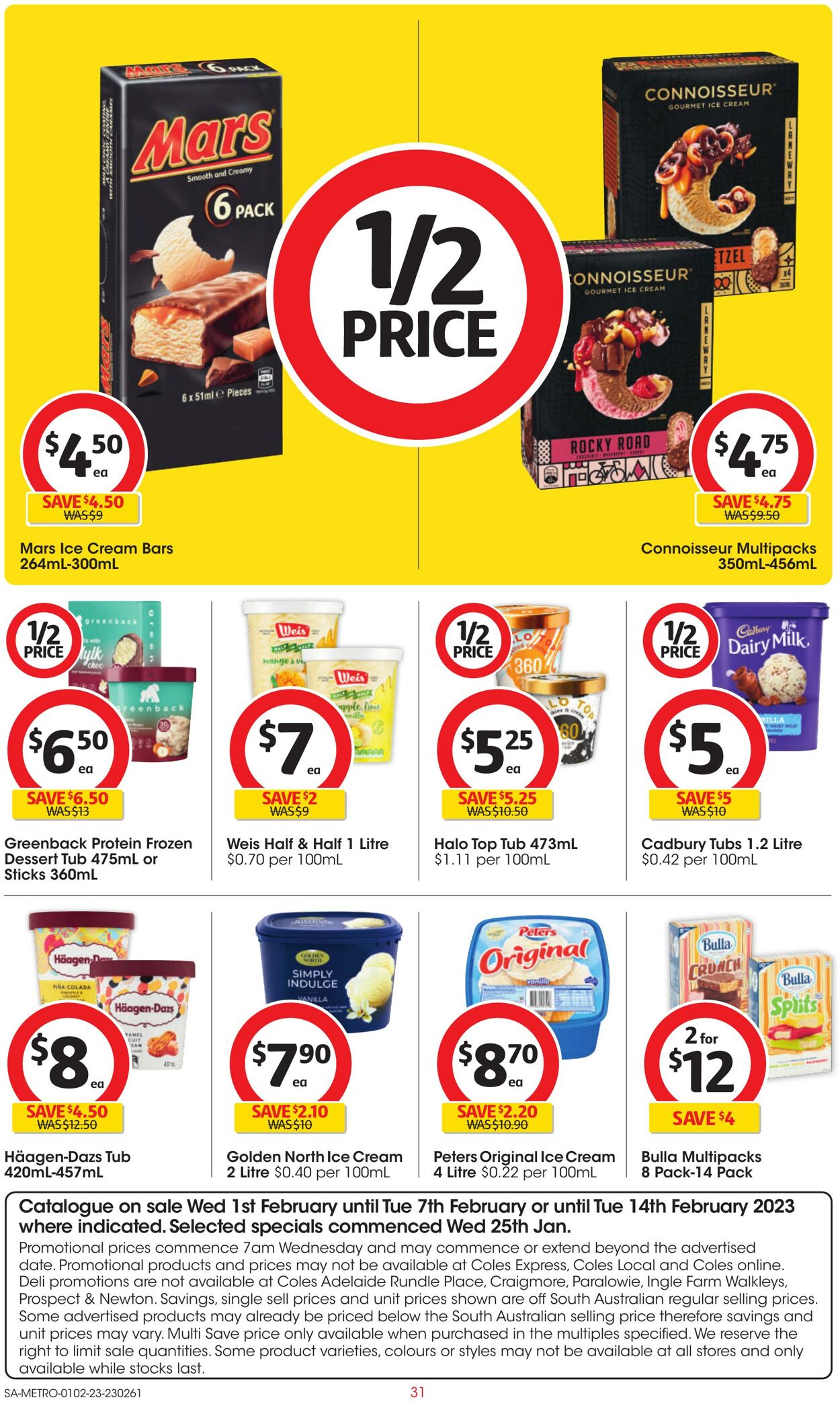 Catalogue Coles 01.02.2023 - 07.02.2023