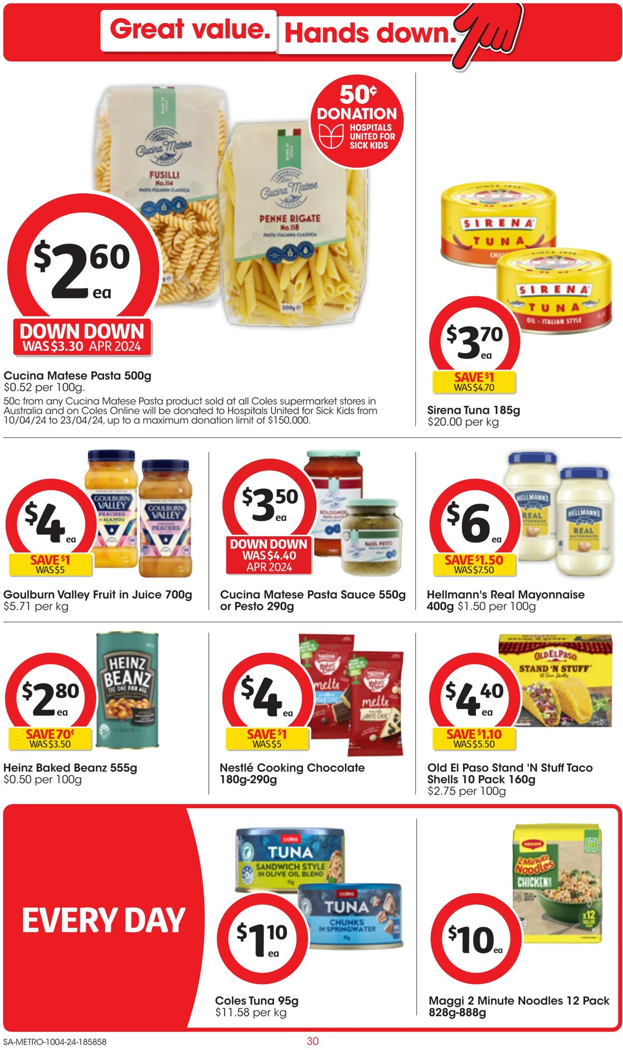 Catalogue Coles 10.04.2024 - 16.04.2024