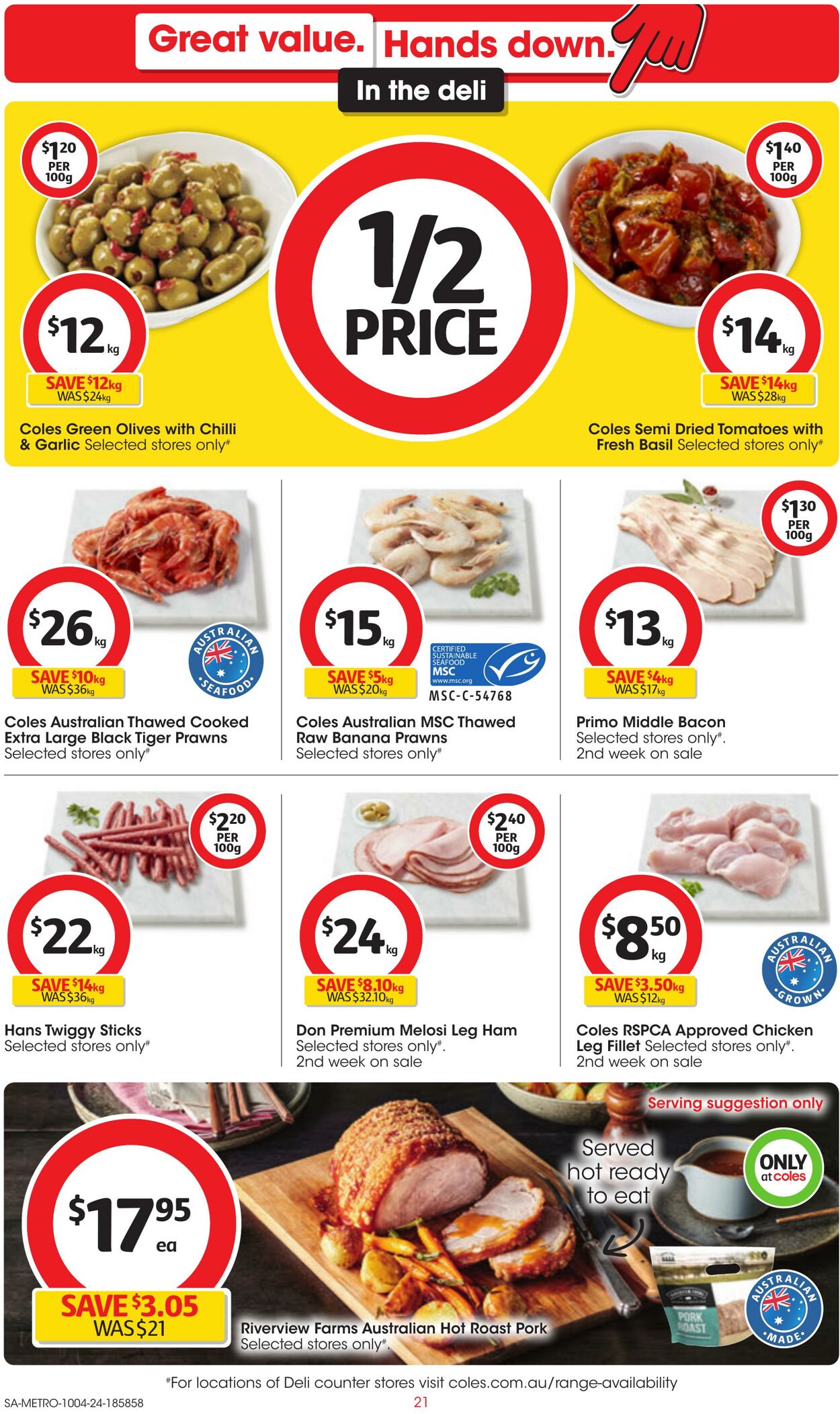 Catalogue Coles 10.04.2024 - 16.04.2024