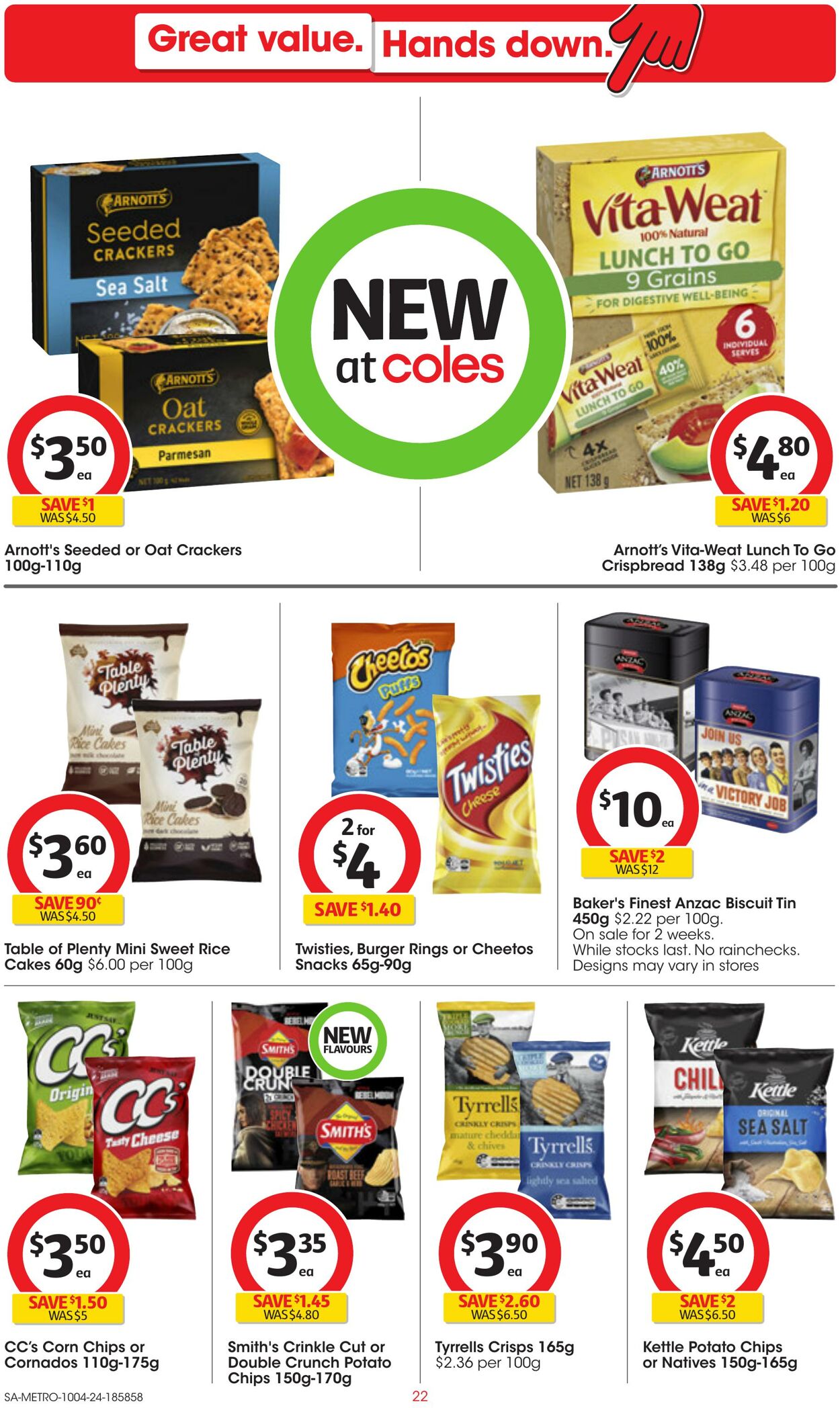 Catalogue Coles 10.04.2024 - 16.04.2024