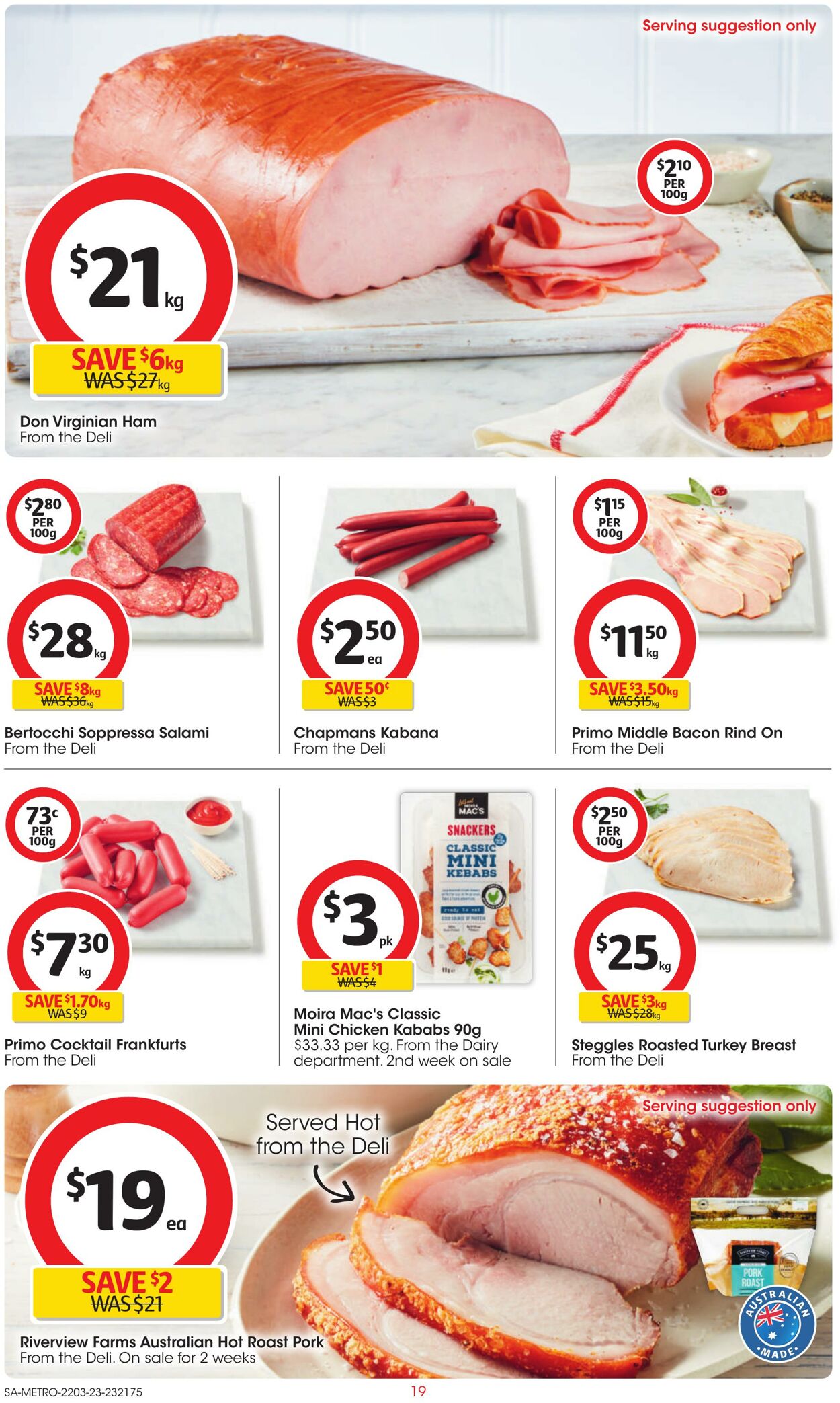 Catalogue Coles 22.03.2023 - 28.03.2023