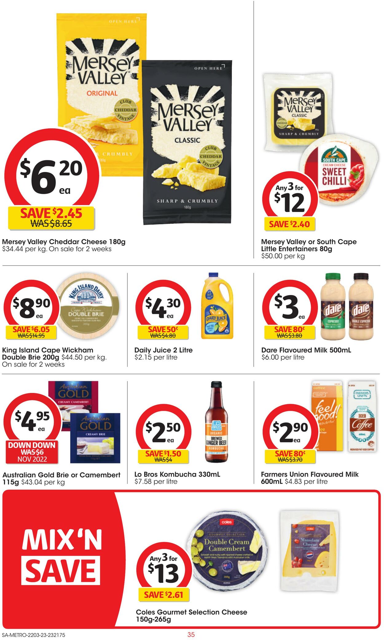 Catalogue Coles 22.03.2023 - 28.03.2023