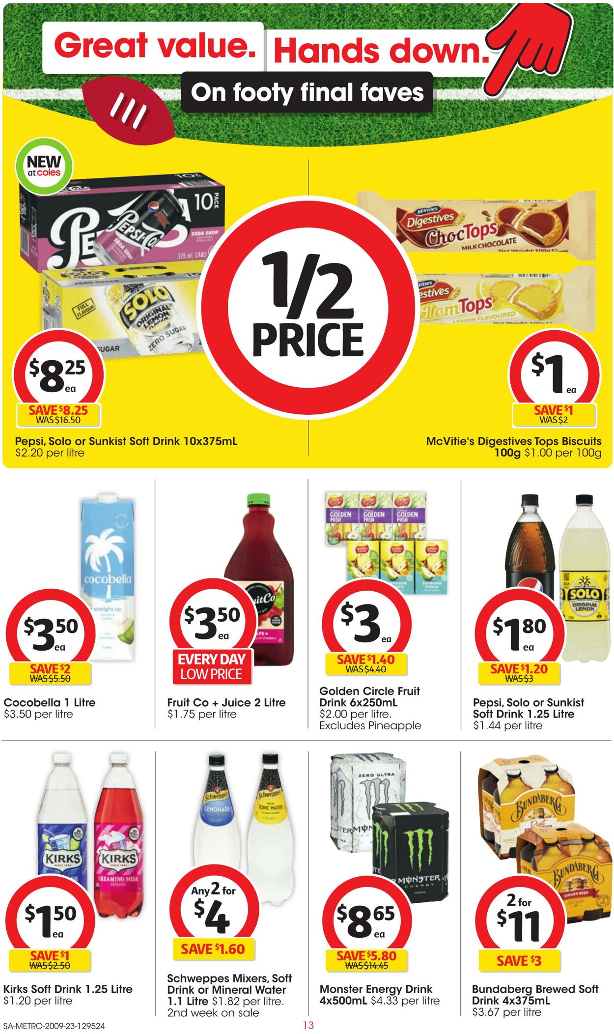 Catalogue Coles 20.09.2023 - 26.09.2023