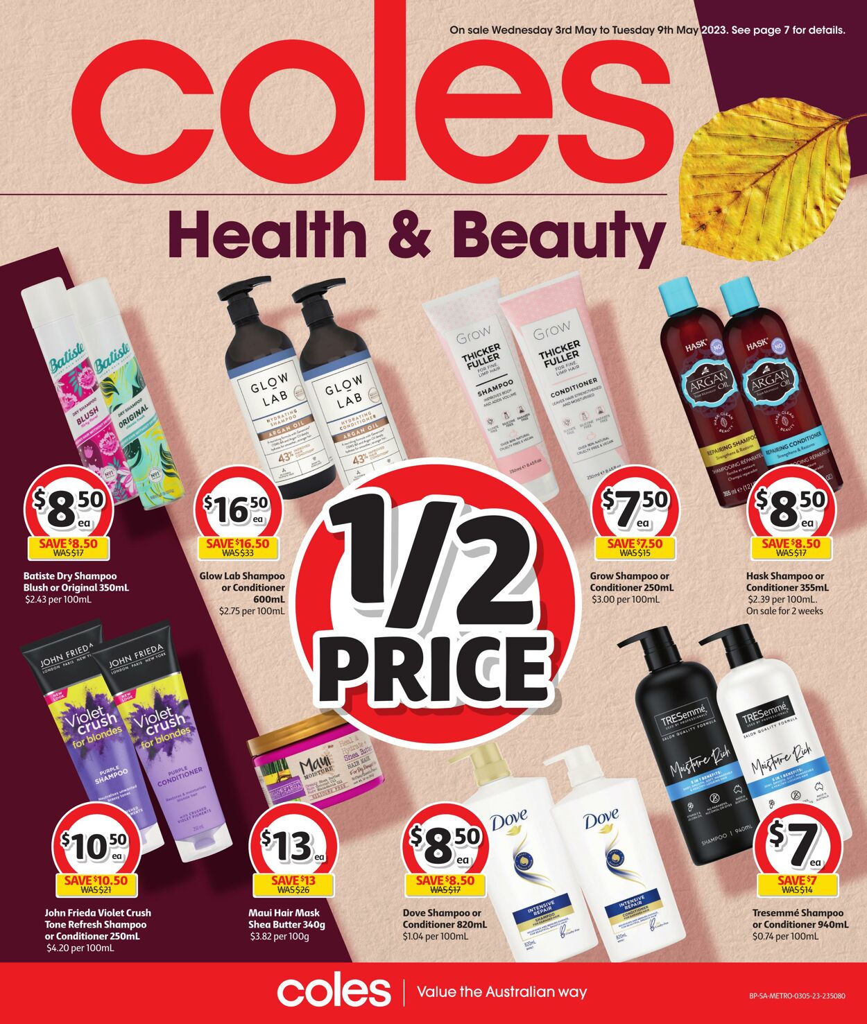 Catalogue Coles 03.05.2023 - 09.05.2023