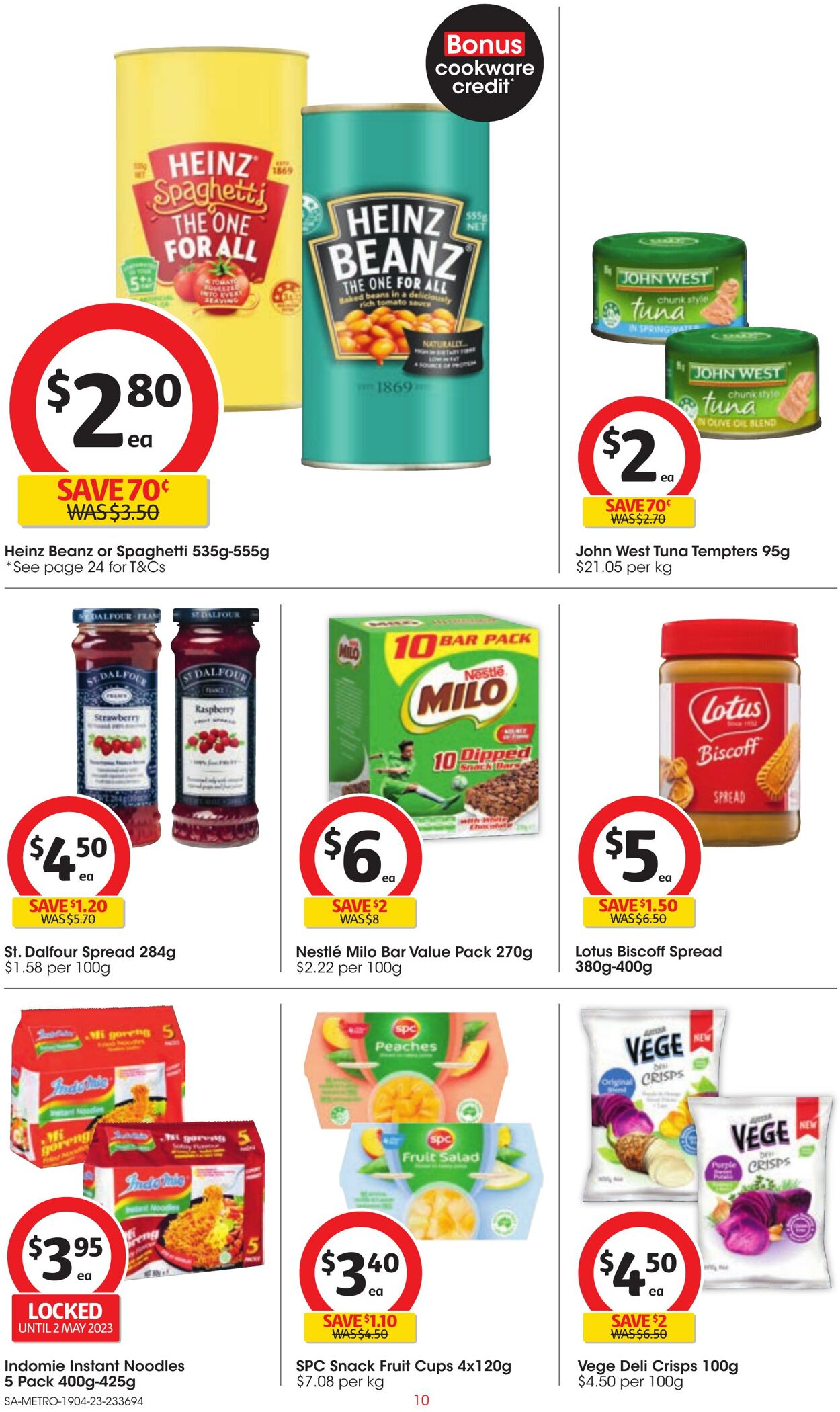 Catalogue Coles 19.04.2023 - 25.04.2023