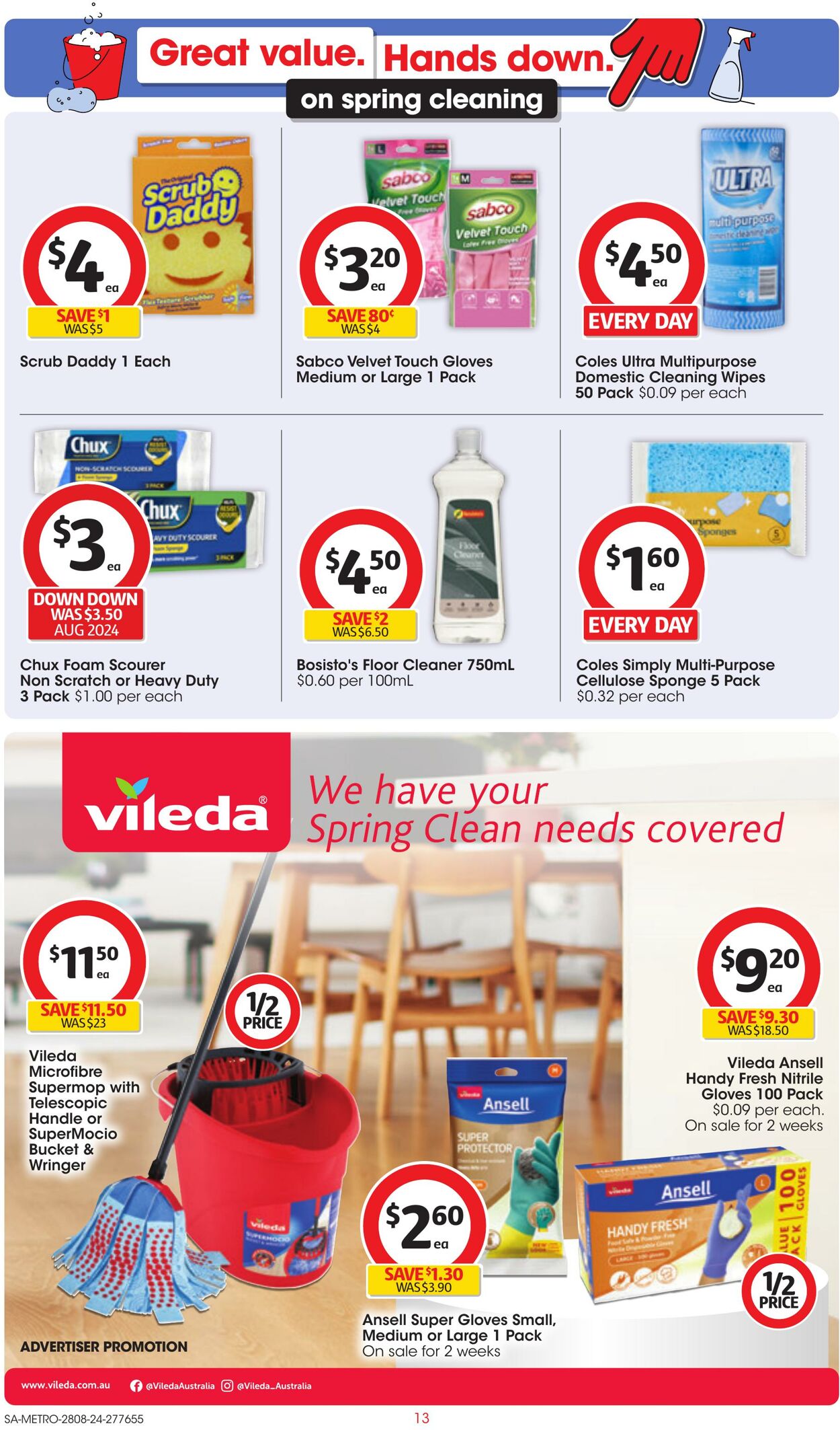 Catalogue Coles 28.08.2024 - 03.09.2024